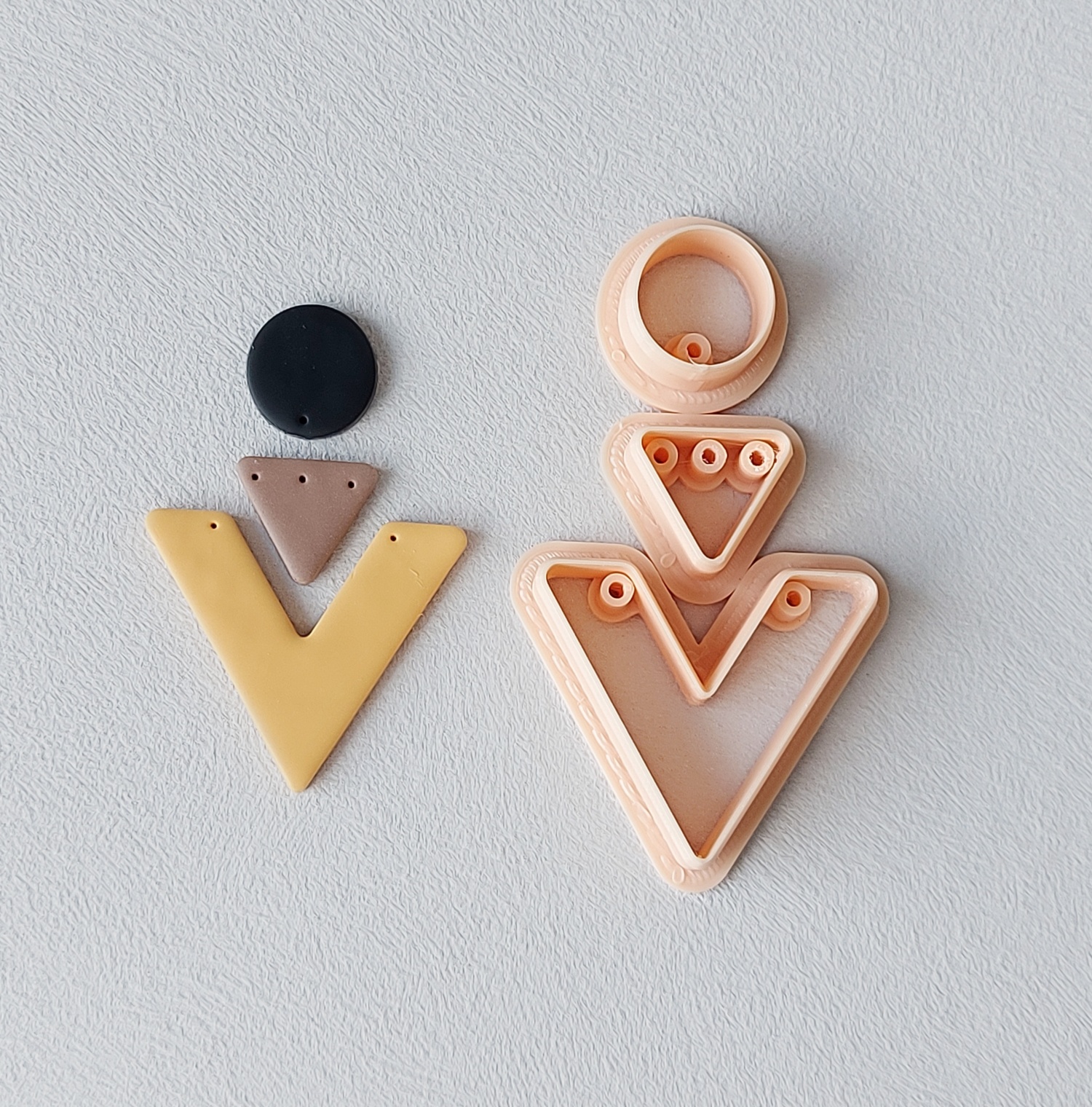 [Vela] Geometric Triangle Drop Cutter Set 