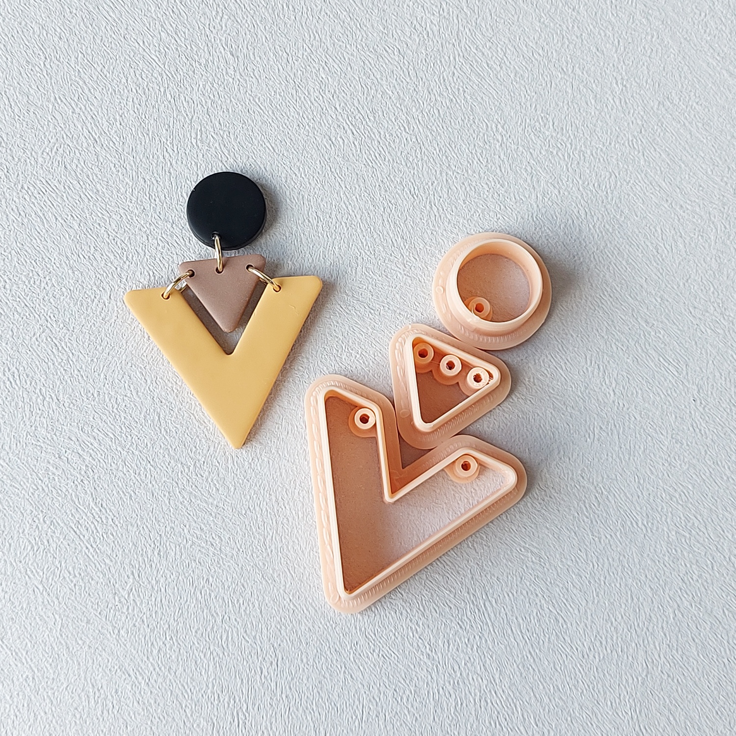 [Vela] Geometric Triangle Drop Cutter Set 
