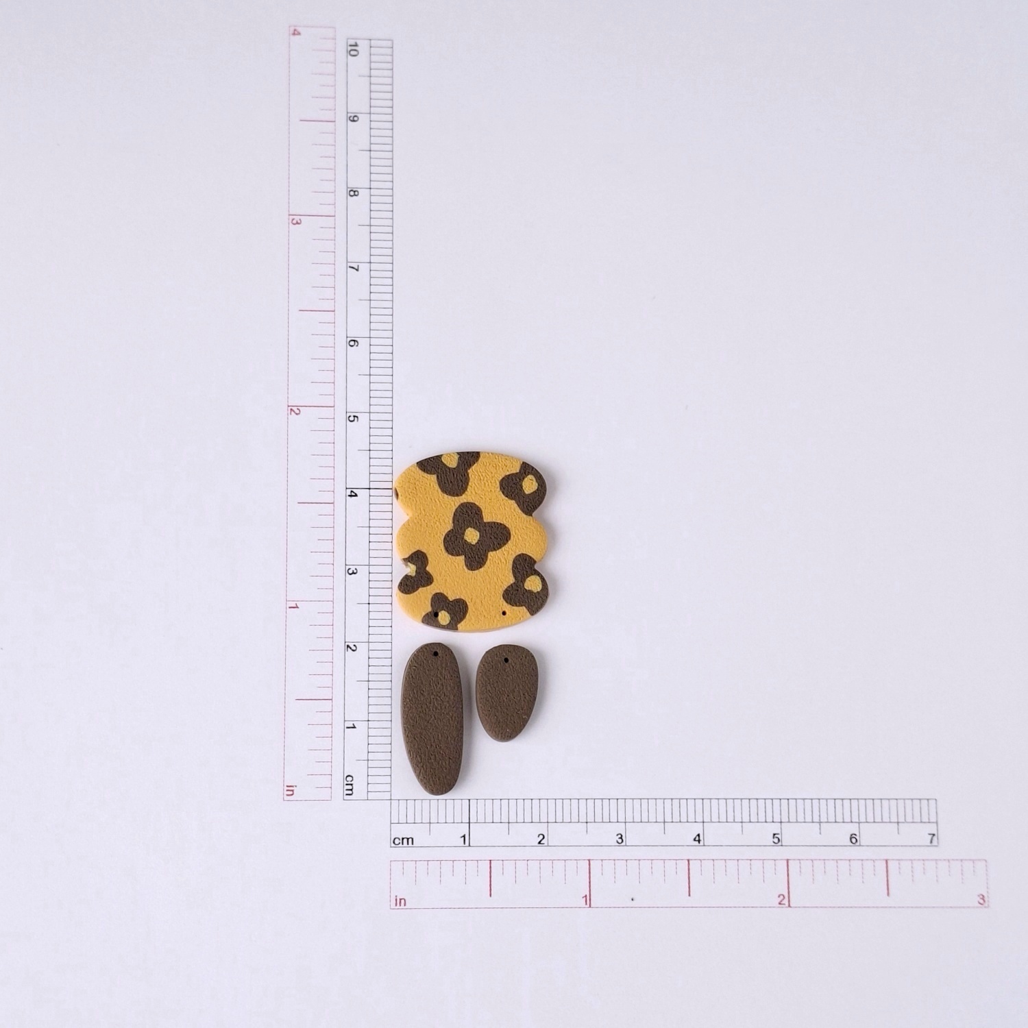 [Blob & Bean] Organic Polymer Clay Cutter Set for Earrings 