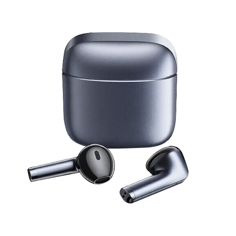 HJ01 Semi-in-ear true wireless sports aluminum alloy metal shell Bluetooth music earphones