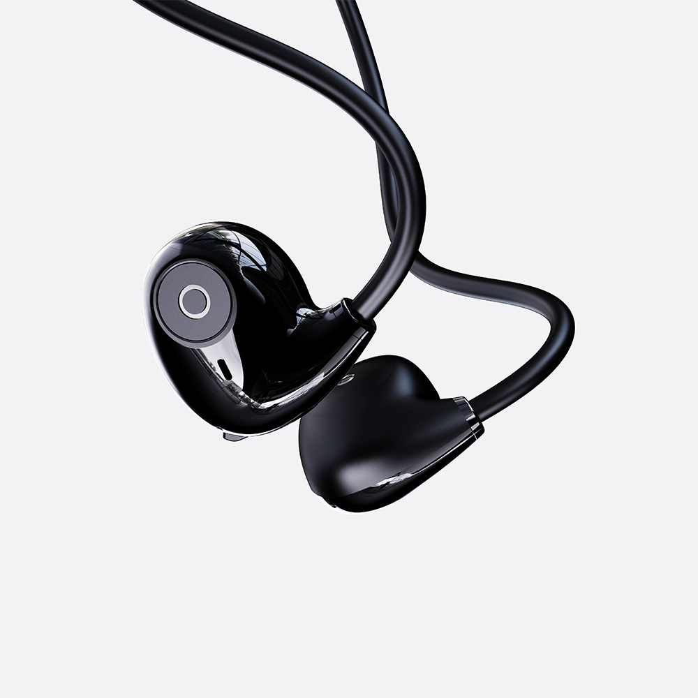 F805 Bone Conduction Sports Headset Running Wireless Bluetooth Earphone