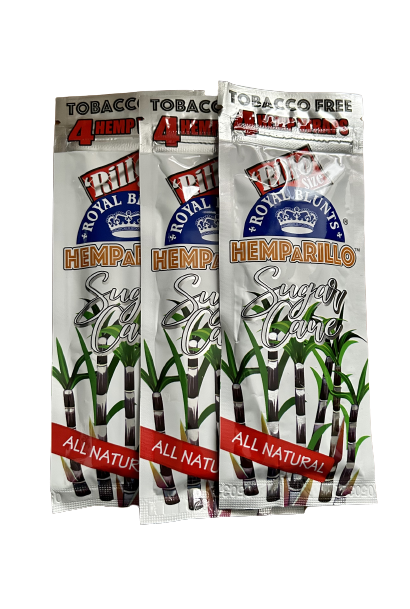 HempARillo Sugar Cane Wraps x3