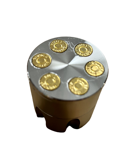 Revolver Cylinder Herb Grinder