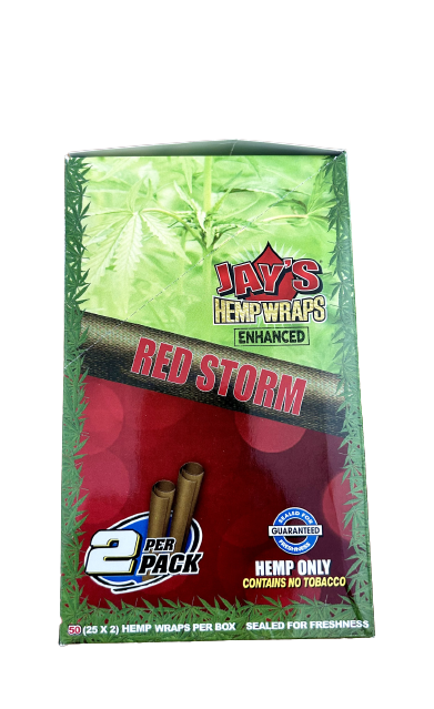 Jay's Hemp Wraps Red Storm x3