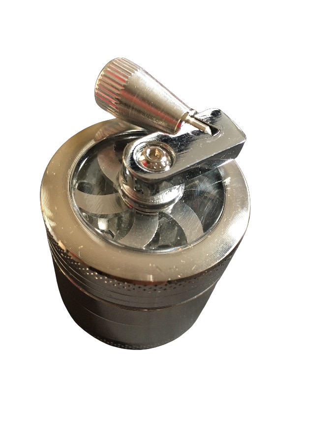 Herb Grinder with Hand Crank 