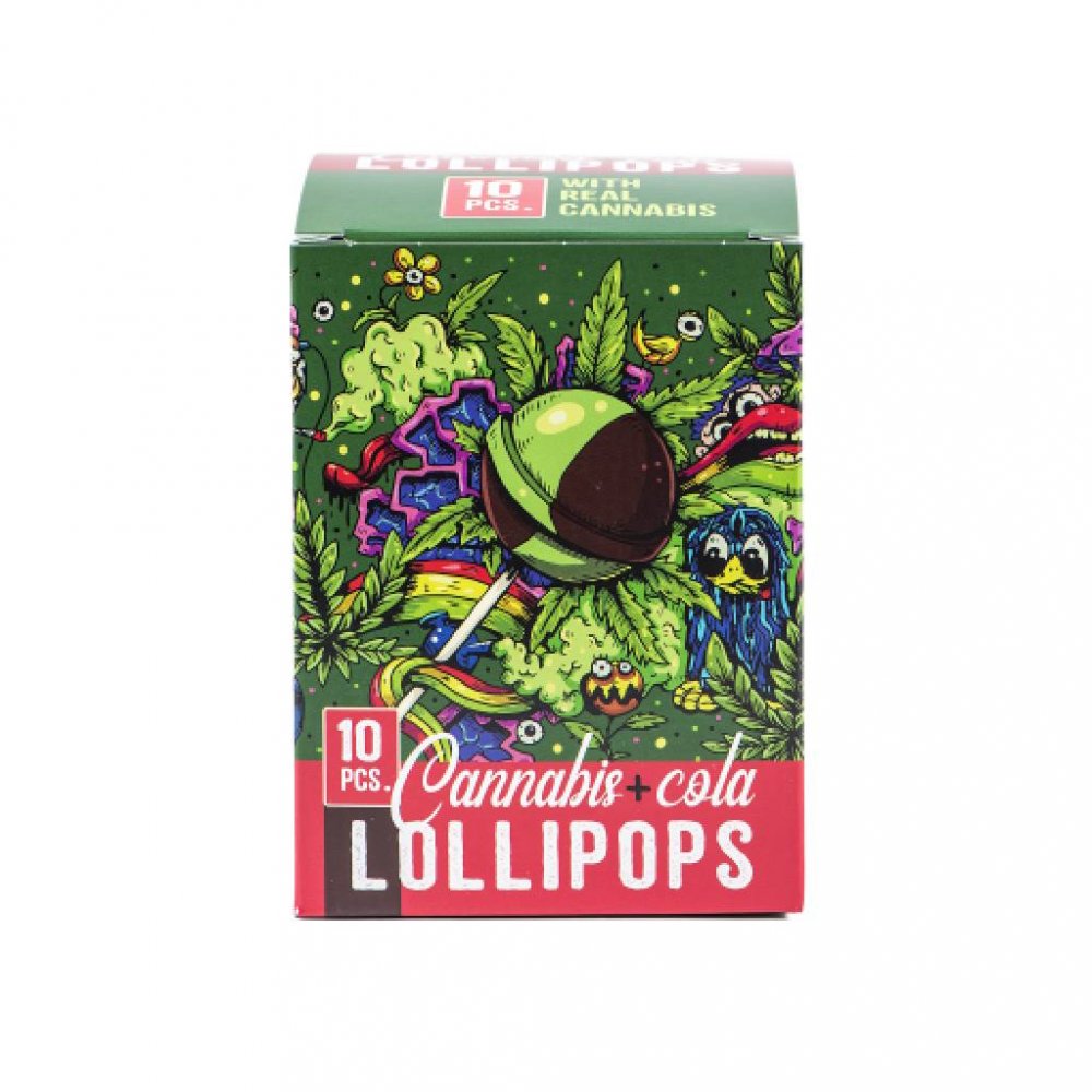 Cannabis + Cola Lollipops x2