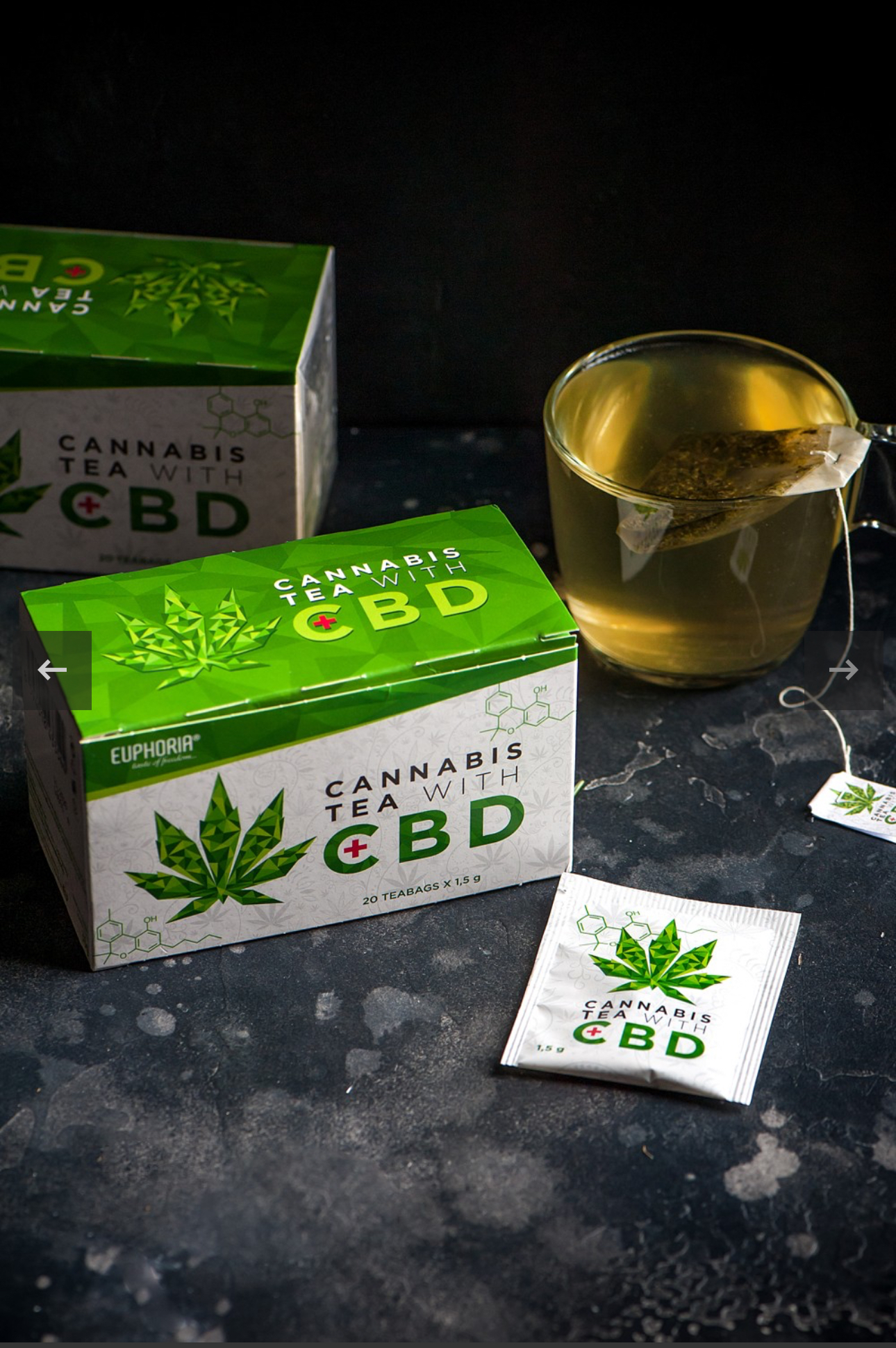 Organic CBD Tea with 3 x 1.5g