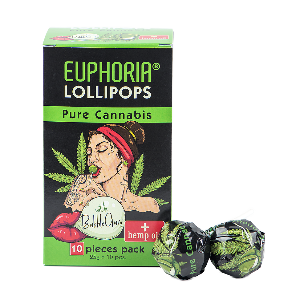 Pure Cannabis Lollipops x2