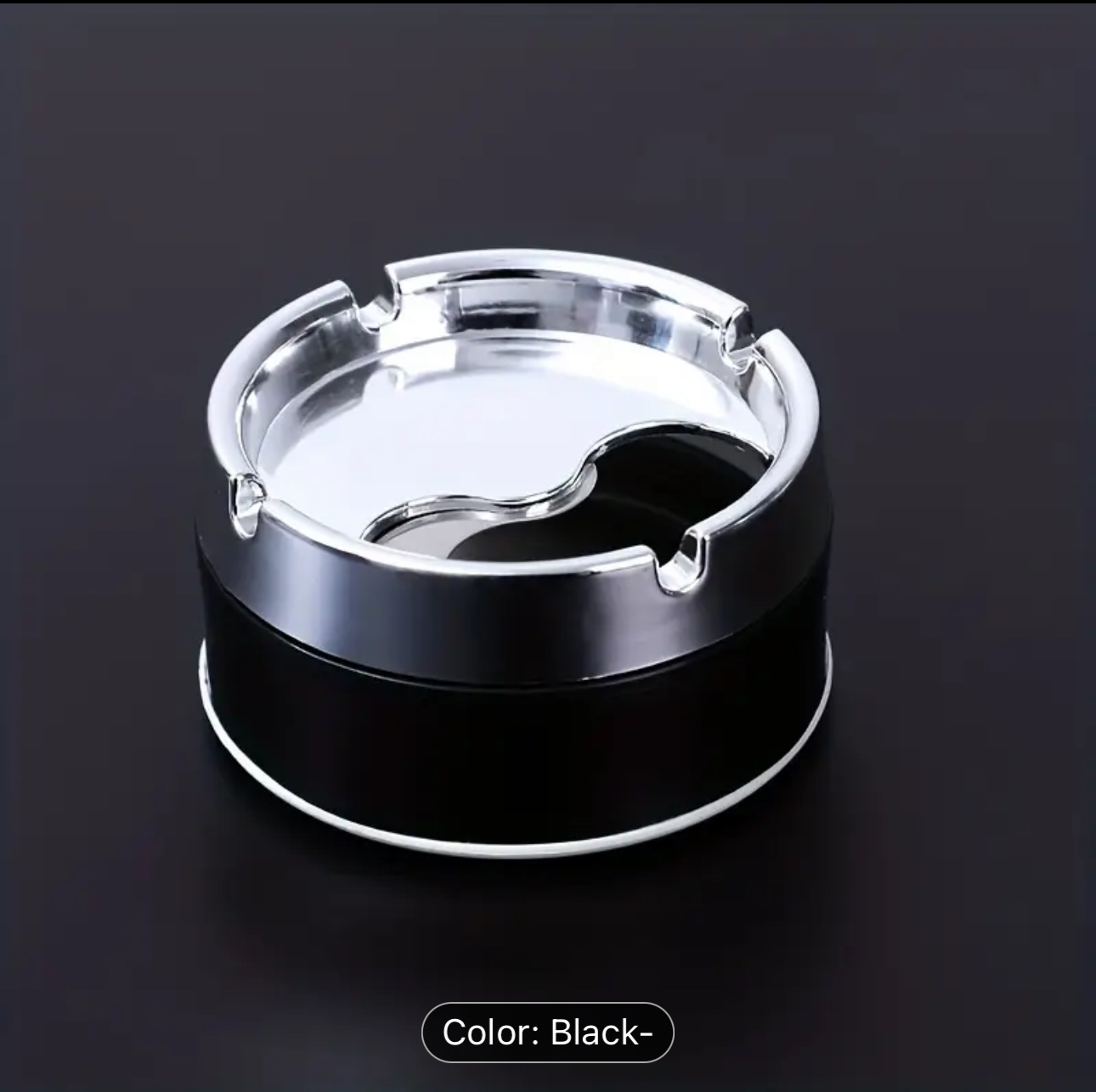 Stainless Steel Ashtray (Assorted)