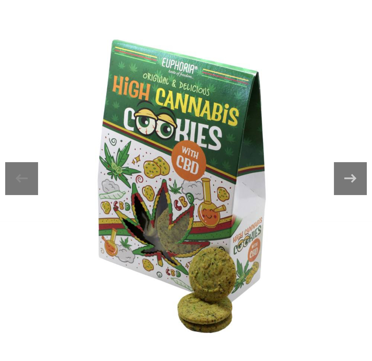 High Cannabis Cookies with CBD 100G