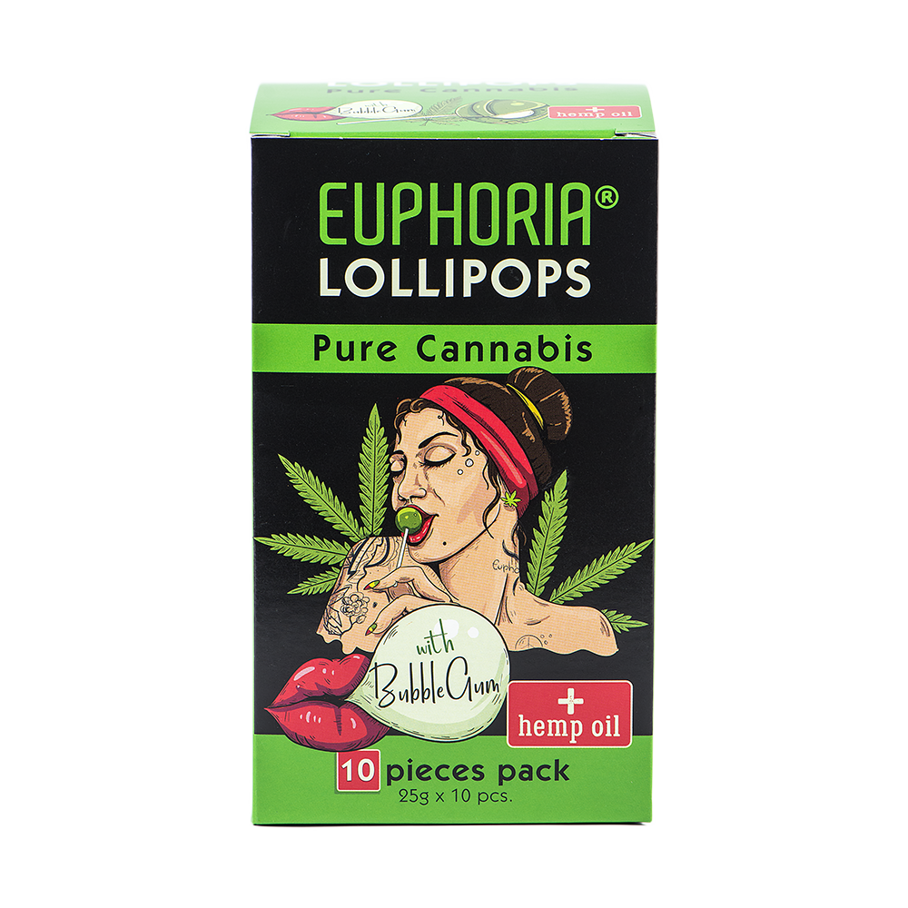 Pure Cannabis Lollipops x2