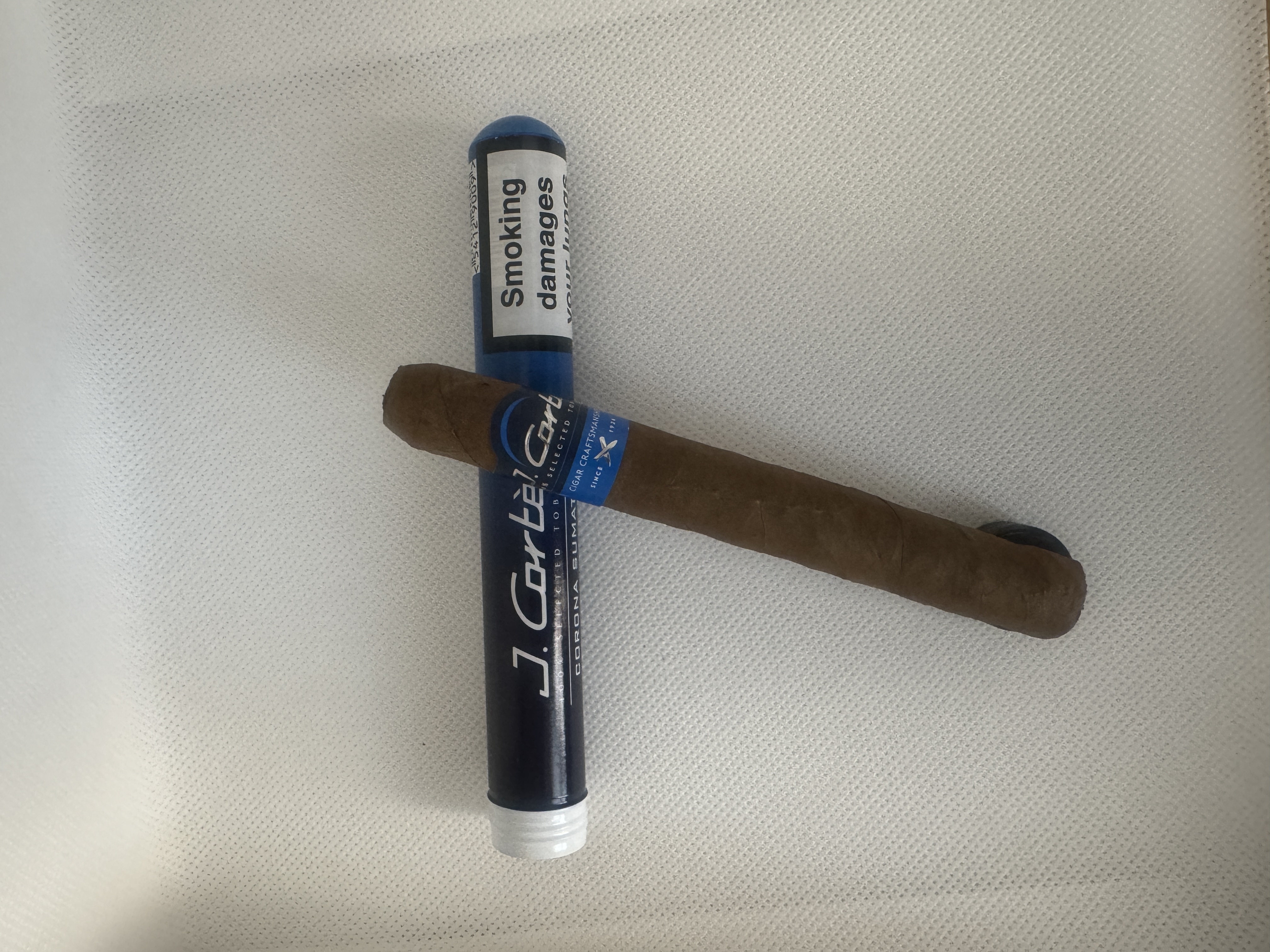 J. Cortes High Class Sumatran Cigar - Blue - 1 Single