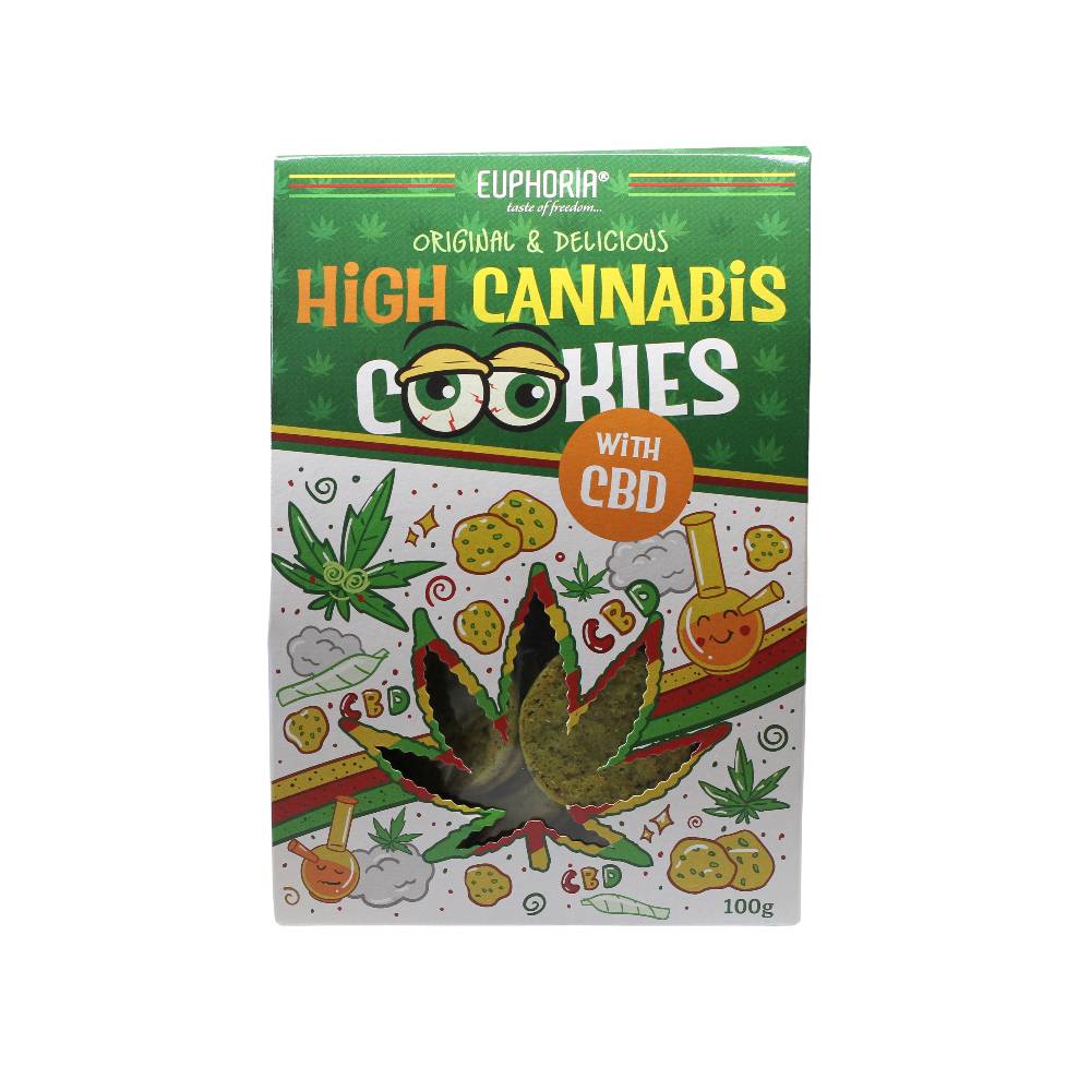 High Cannabis Cookies with CBD 100G