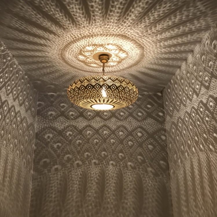 ترية نحاسية للصالون المغربي