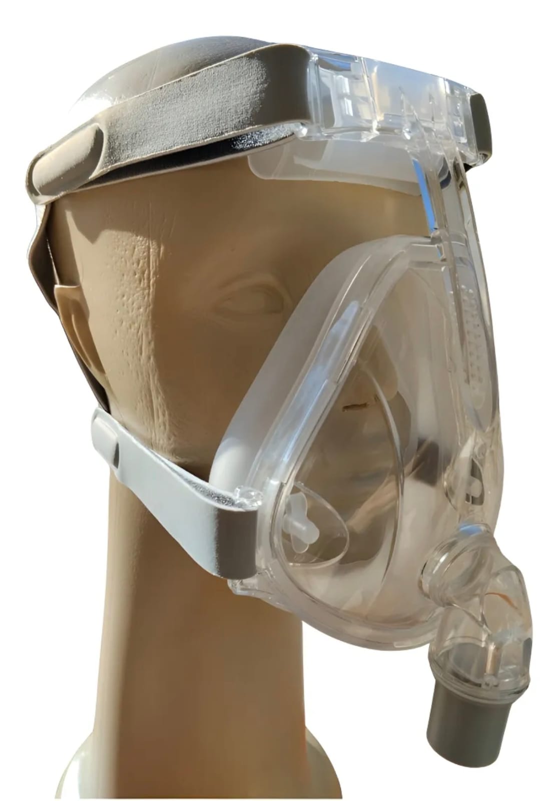 Máscara CPAP, BIPAP BMC F2 NASOBUCAL CON APOYA FRONTAL