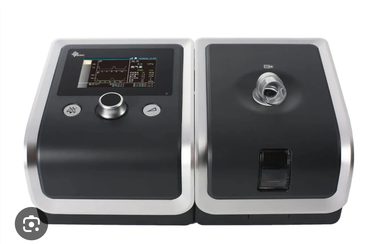 BIPAP BMC G2 CON FRECUENCIA RESPIRATORIA Y HUMIDIFICADOR