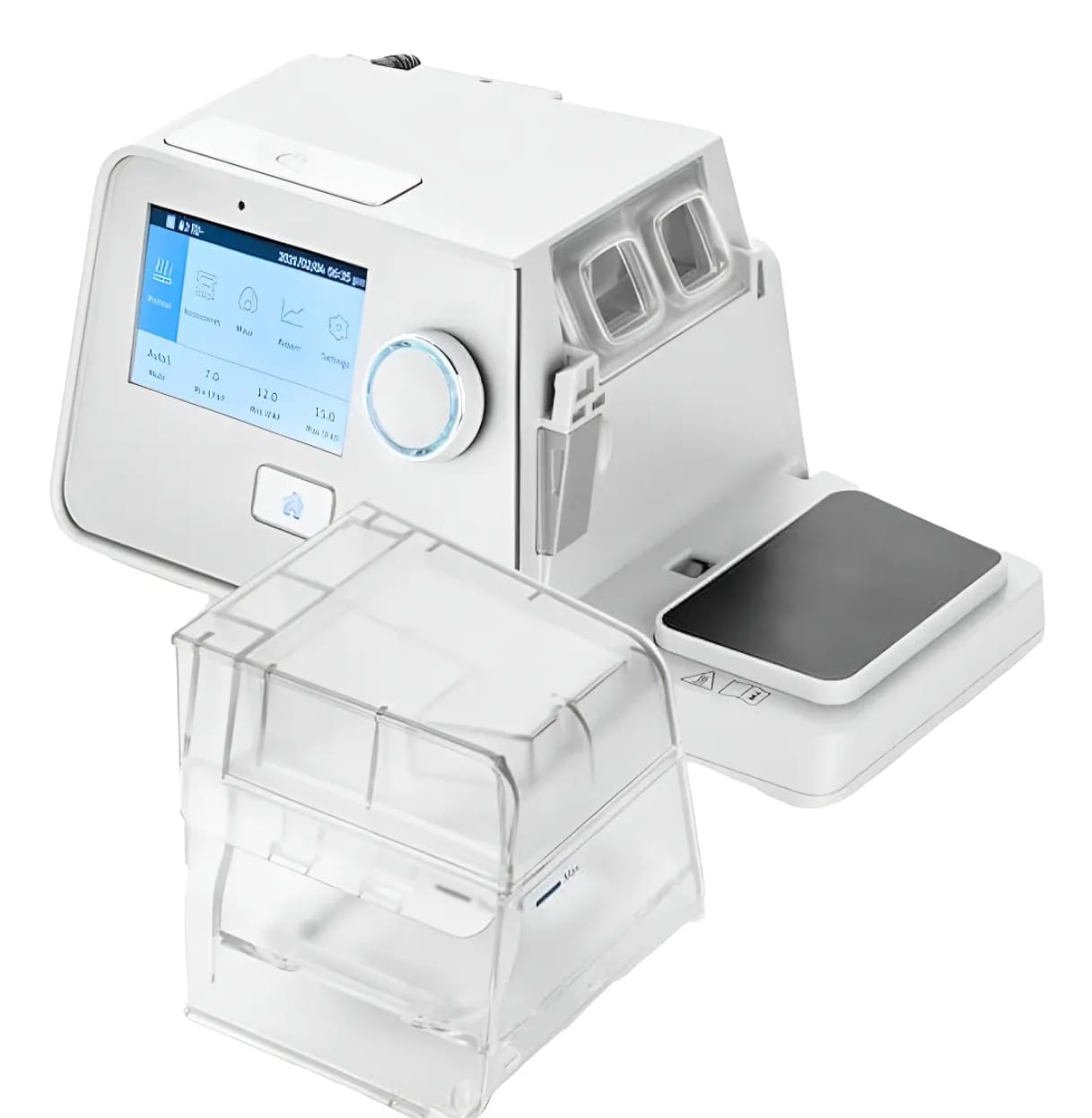 BIPAP BMC G3 CON FRECUENCIA RESPIRATORIA Y HUMIDIFICADOR