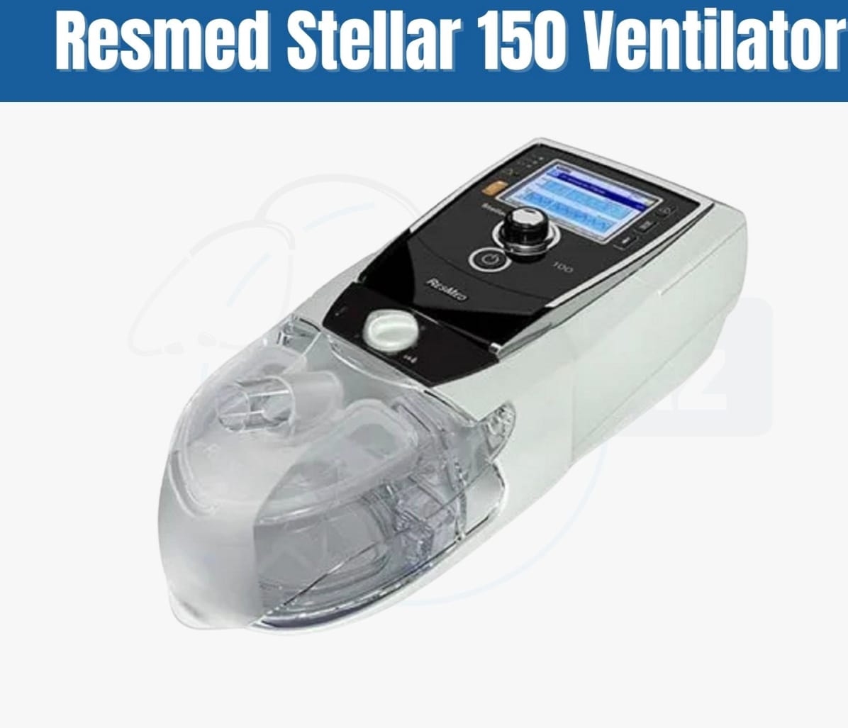STELLAR 150 RESMED  con humidificador y bateria
