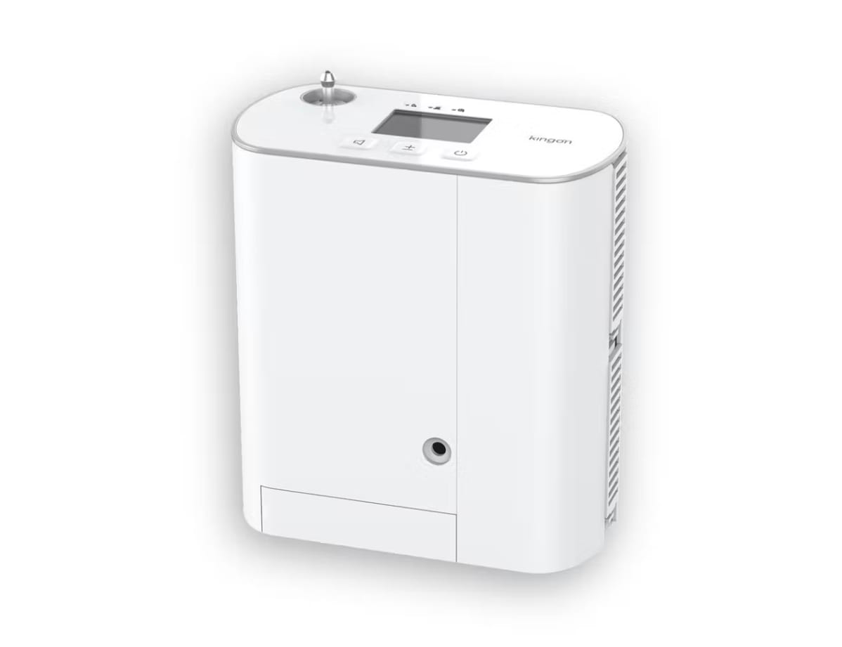 Concentrador de oxígeno portátil KINGON P2-S3  EL MAS LIVIANO Y ECONOMICO
