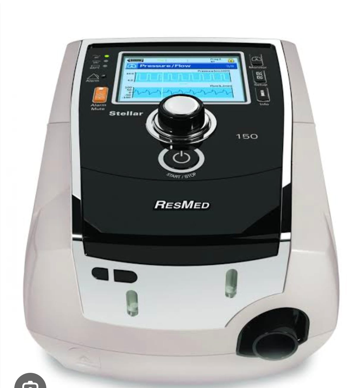 STELLAR 150 RESMED  con humidificador y bateria