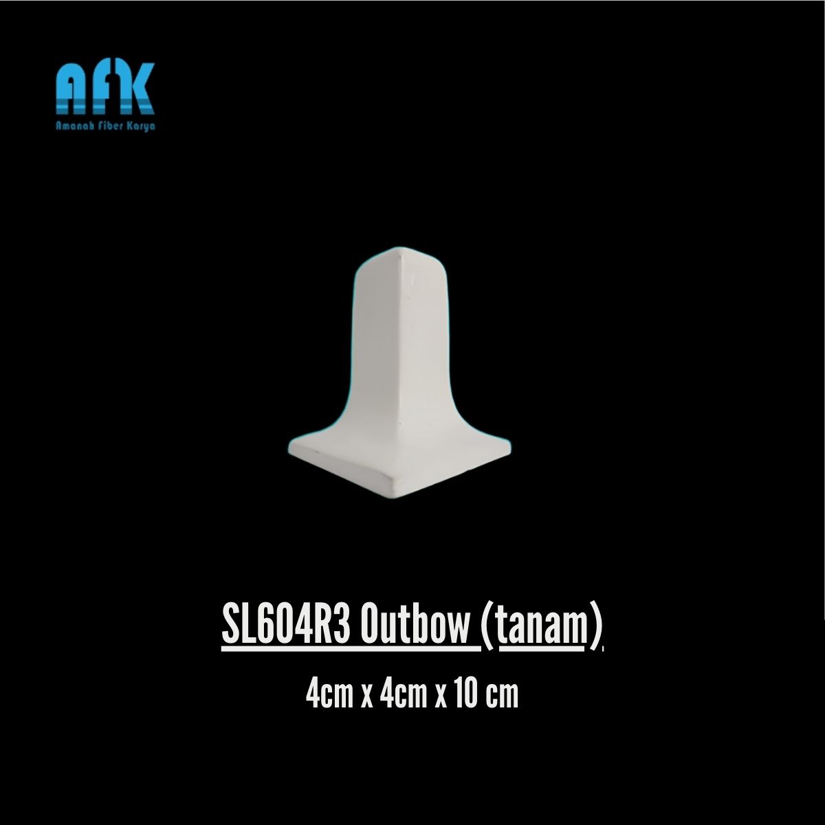 Sudut Luar 4x4x10 cm