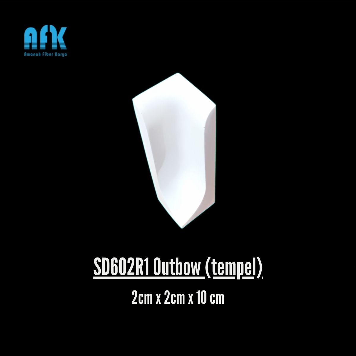 Sudut Dalam 2x2x10 cm