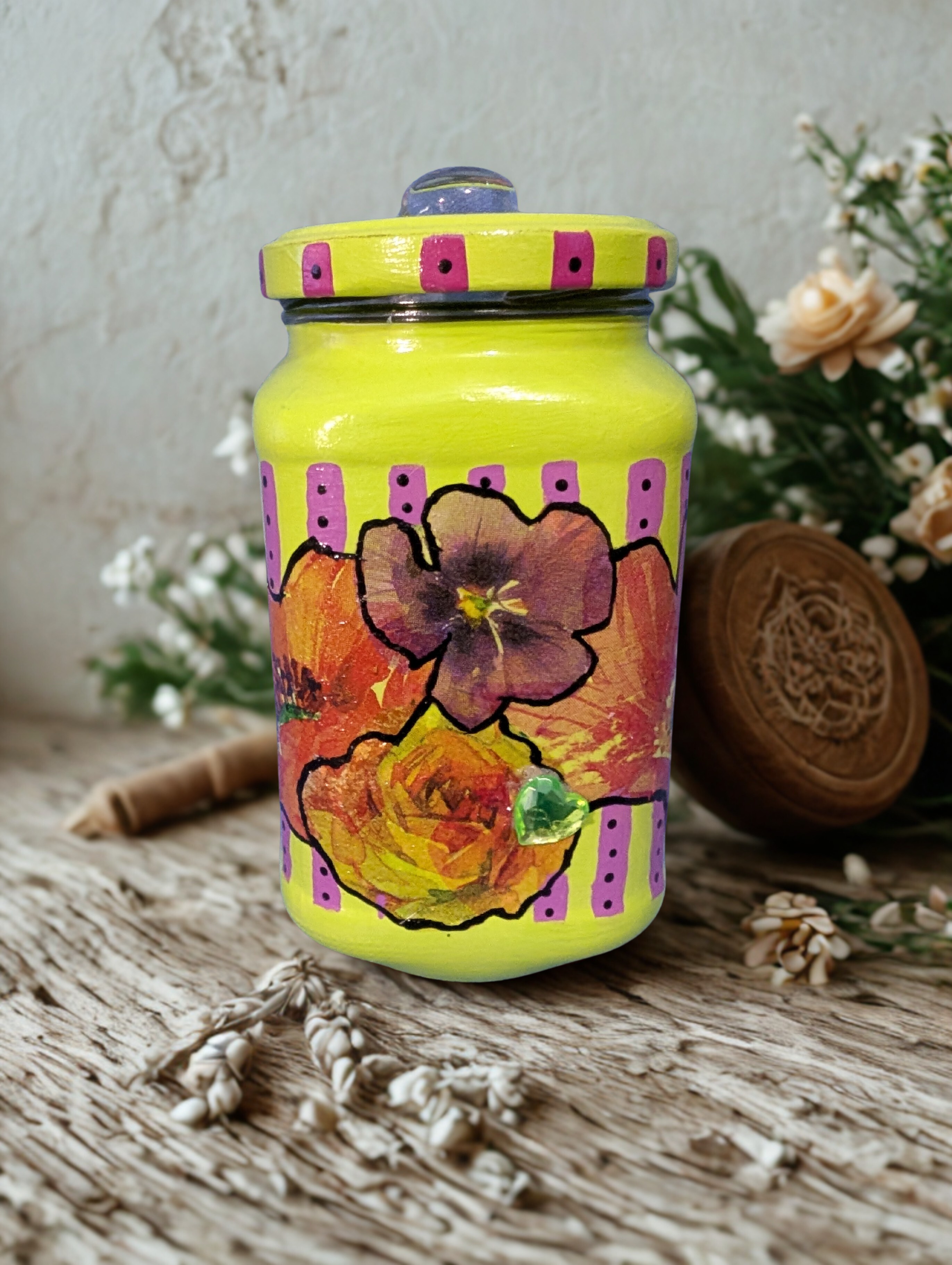 Funky Flowers & Hearts