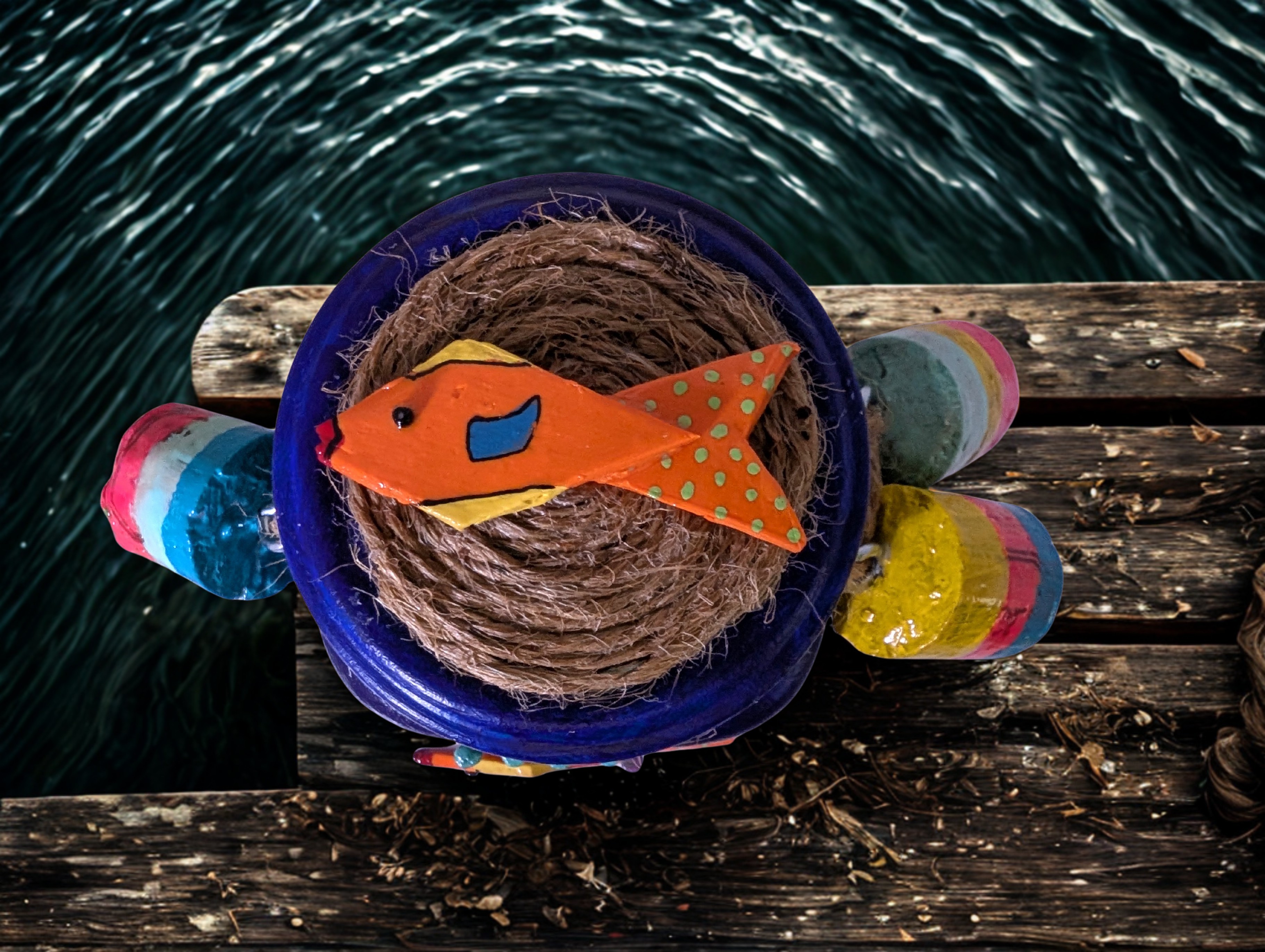 Davy Buoy & Fish