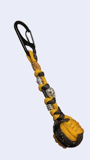 Reflective Gold and Black with Black Clip