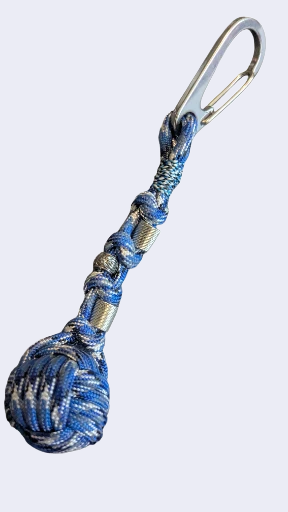 Reflective Bucky Blue with Chrome Clip