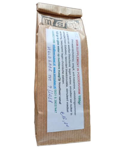 MSM supplement in poedervorm 100 gr