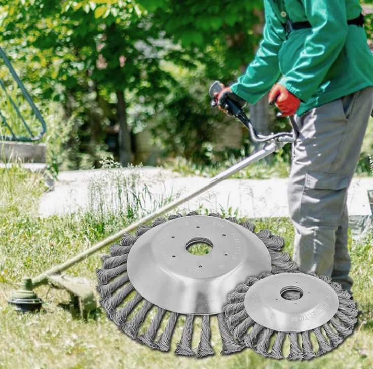 Tête brosse de désherbage 