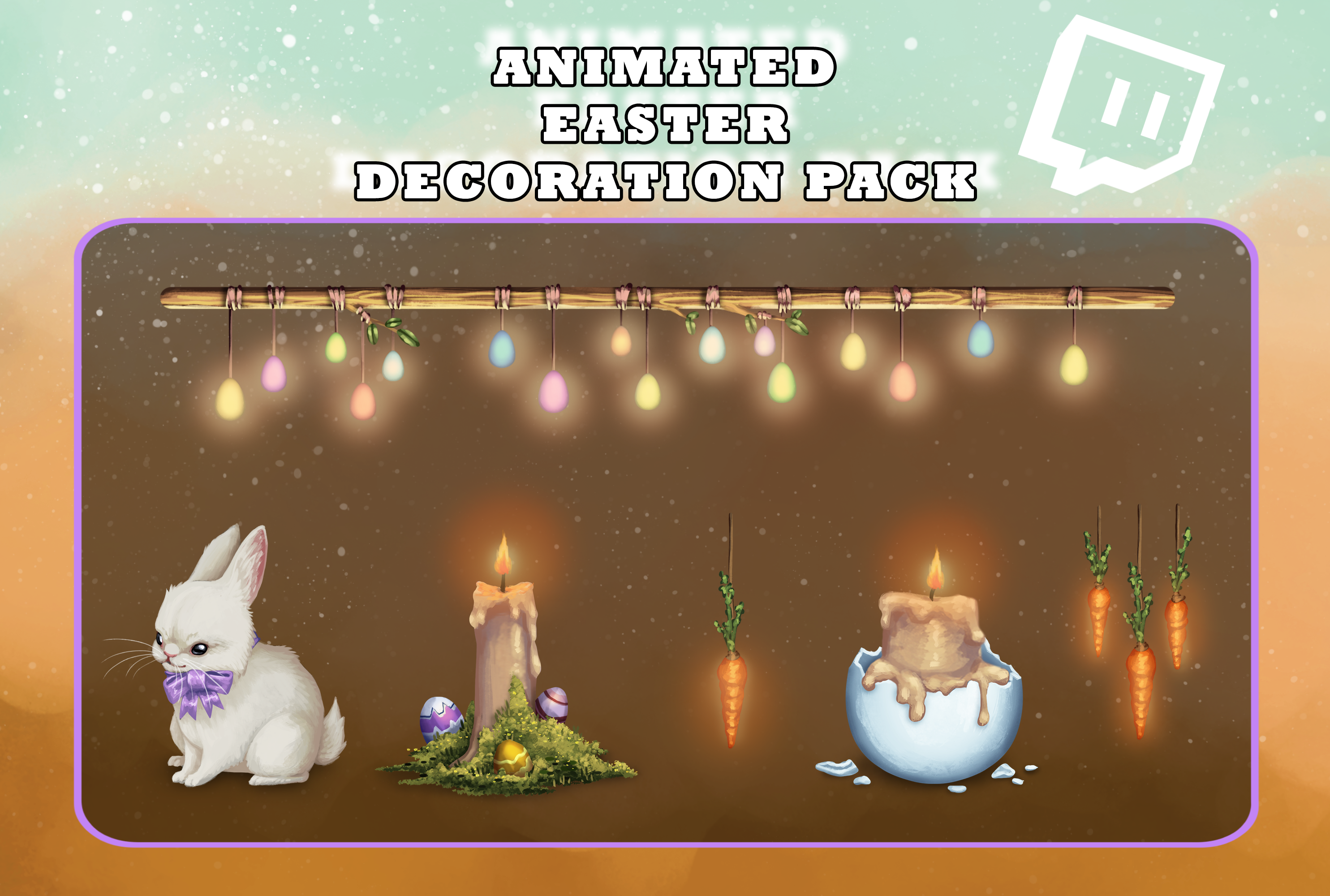 Animated Easter Decoration Pack