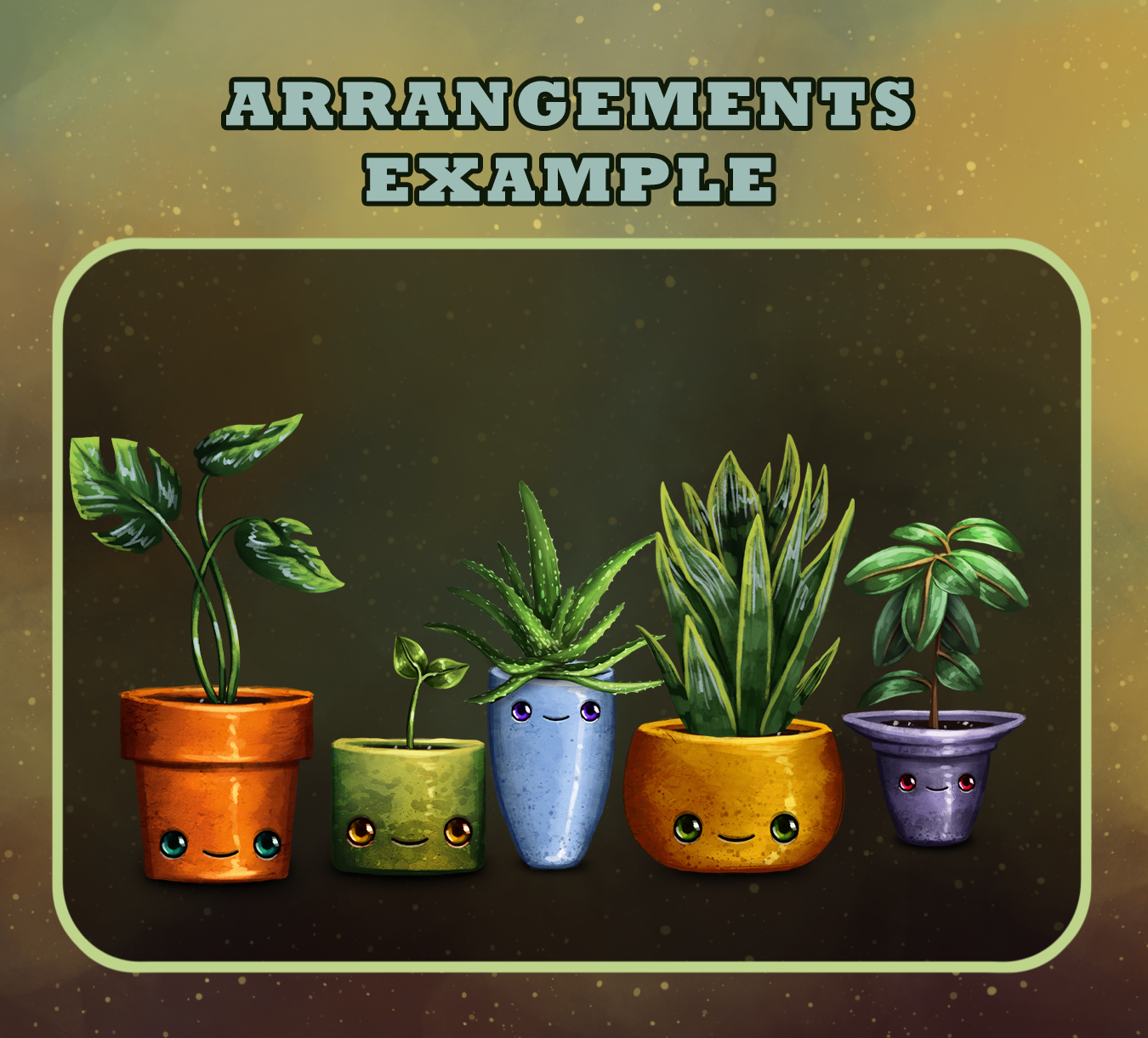 Animated Stream Plant Decorations