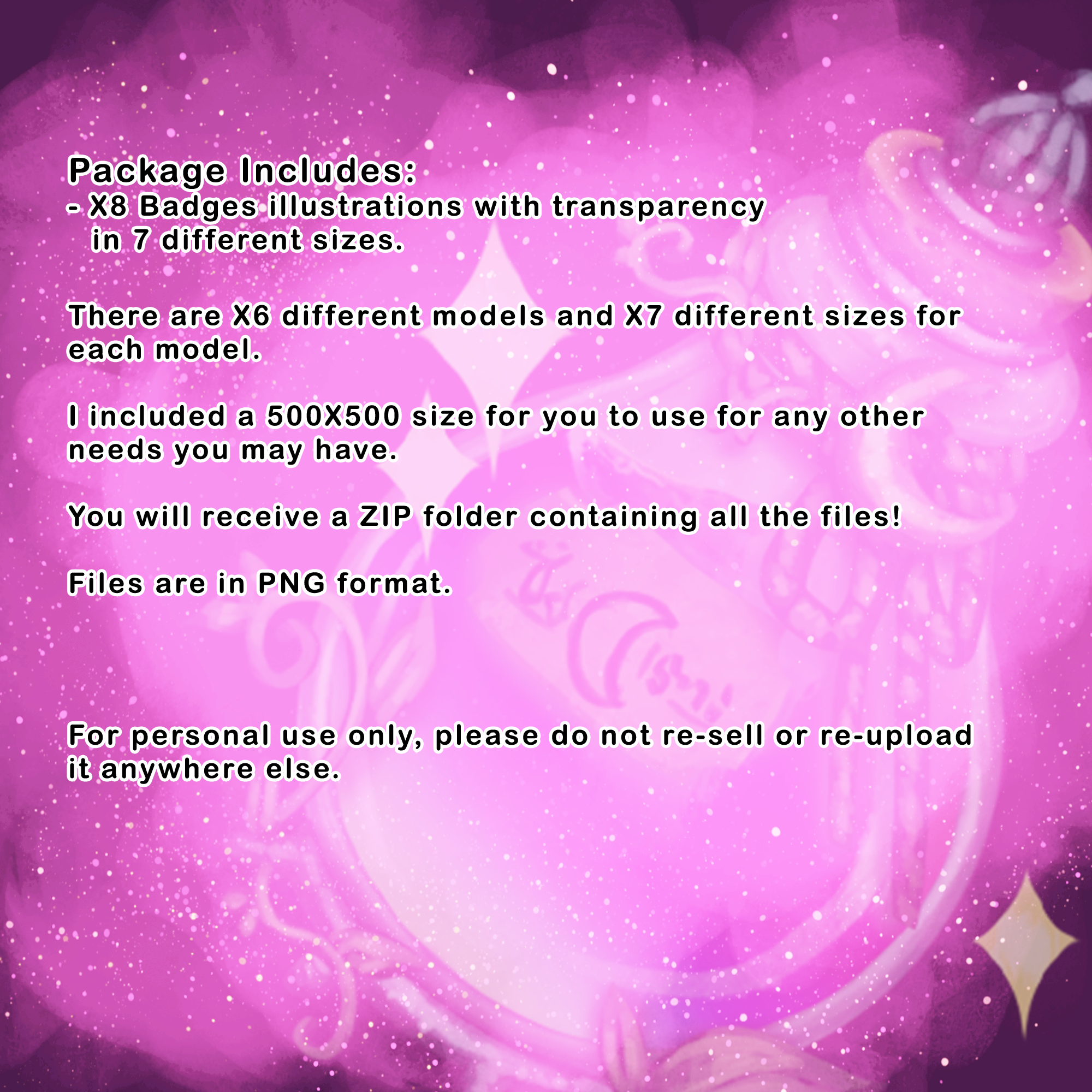 Magic Potion Twitch Badges