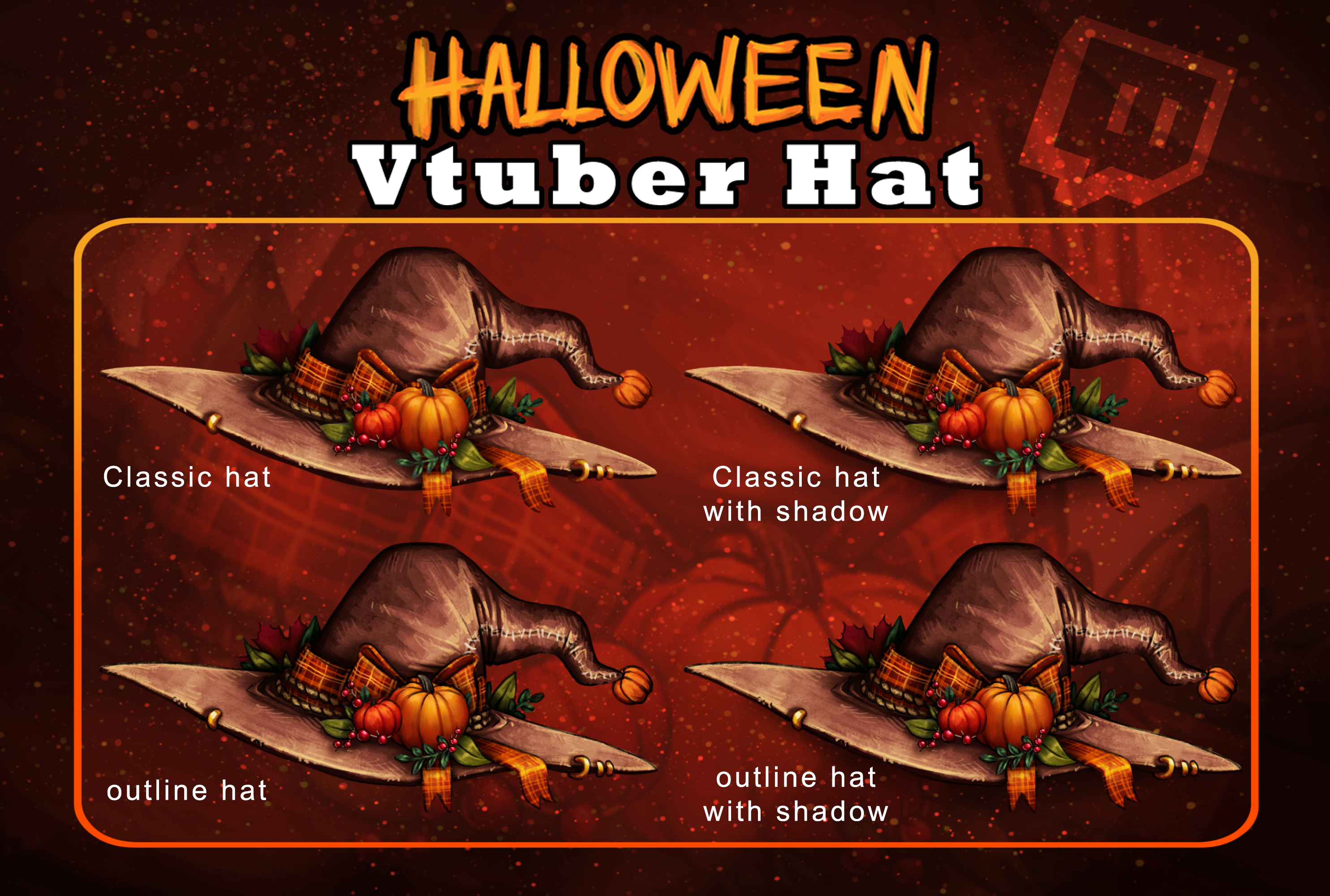Halloween Vtuber Hat