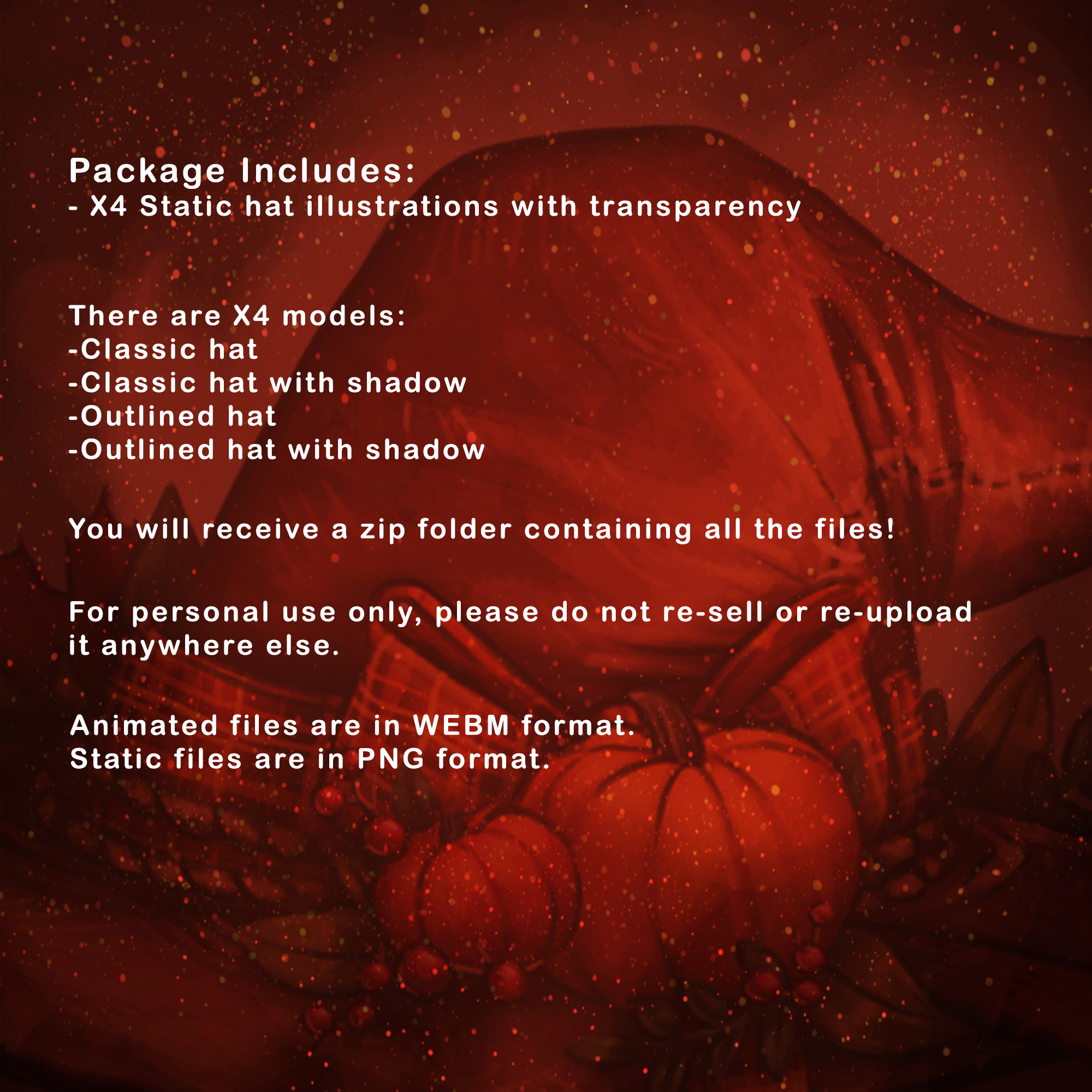 Halloween Vtuber Hat