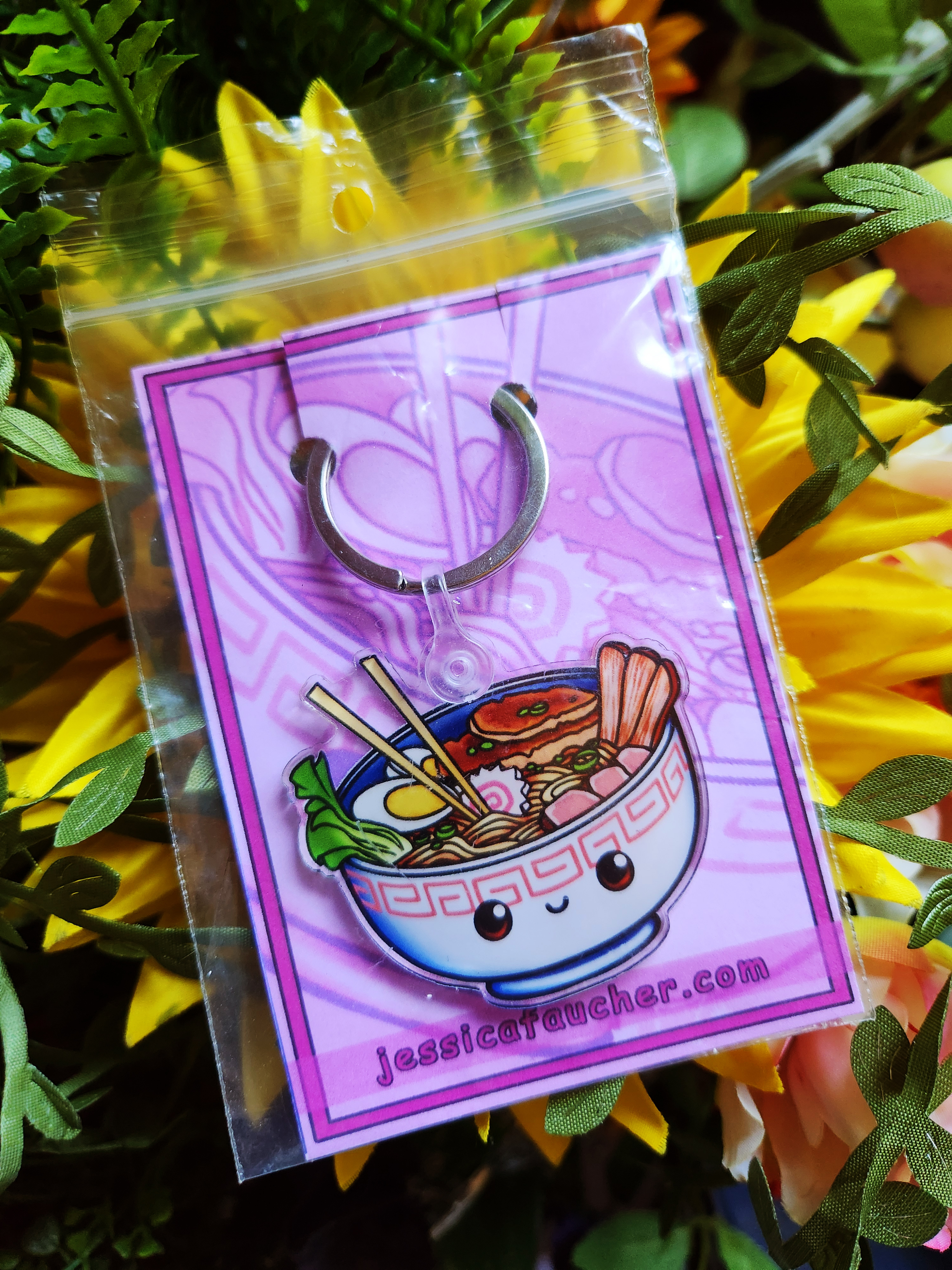 Cute Ramen Keychain