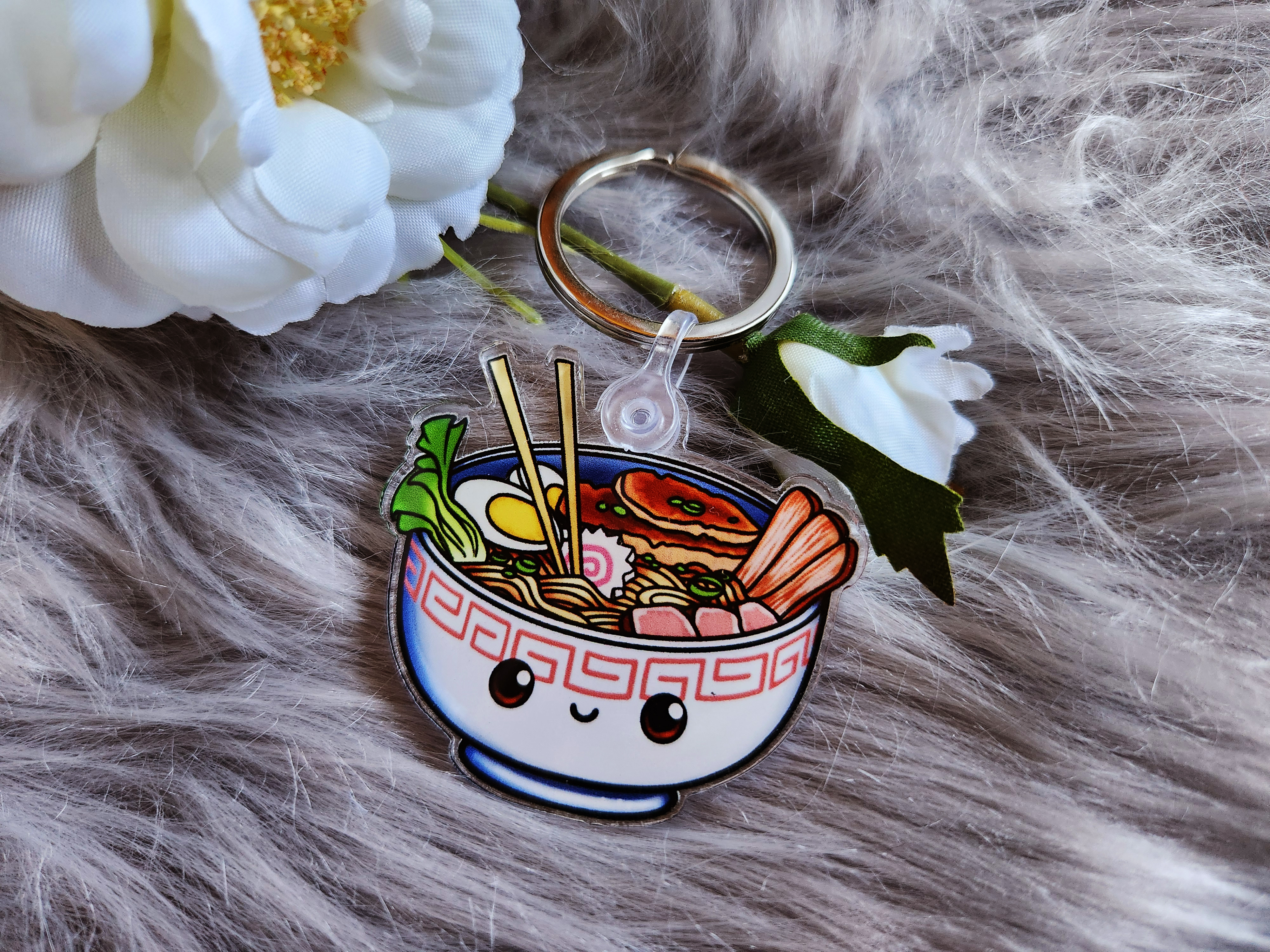 Cute Ramen Keychain