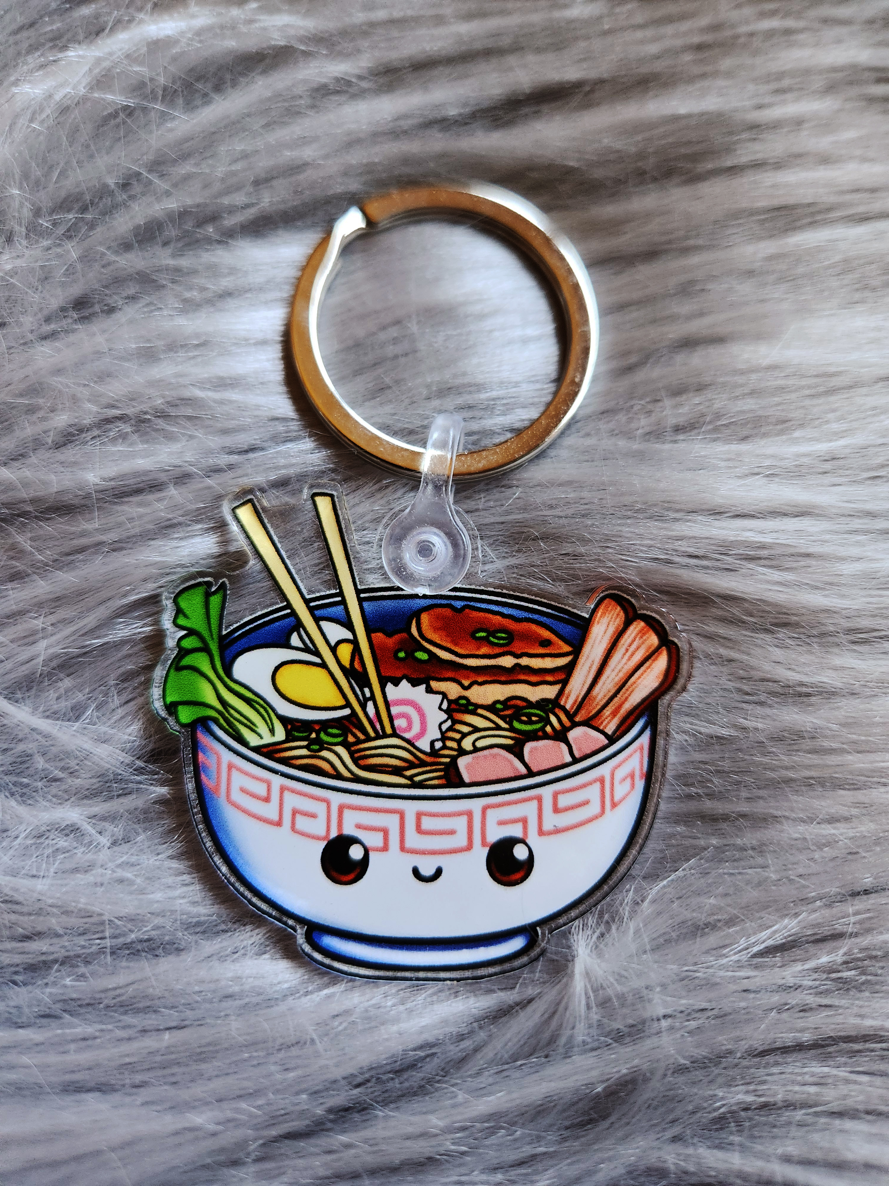 Cute Ramen Keychain