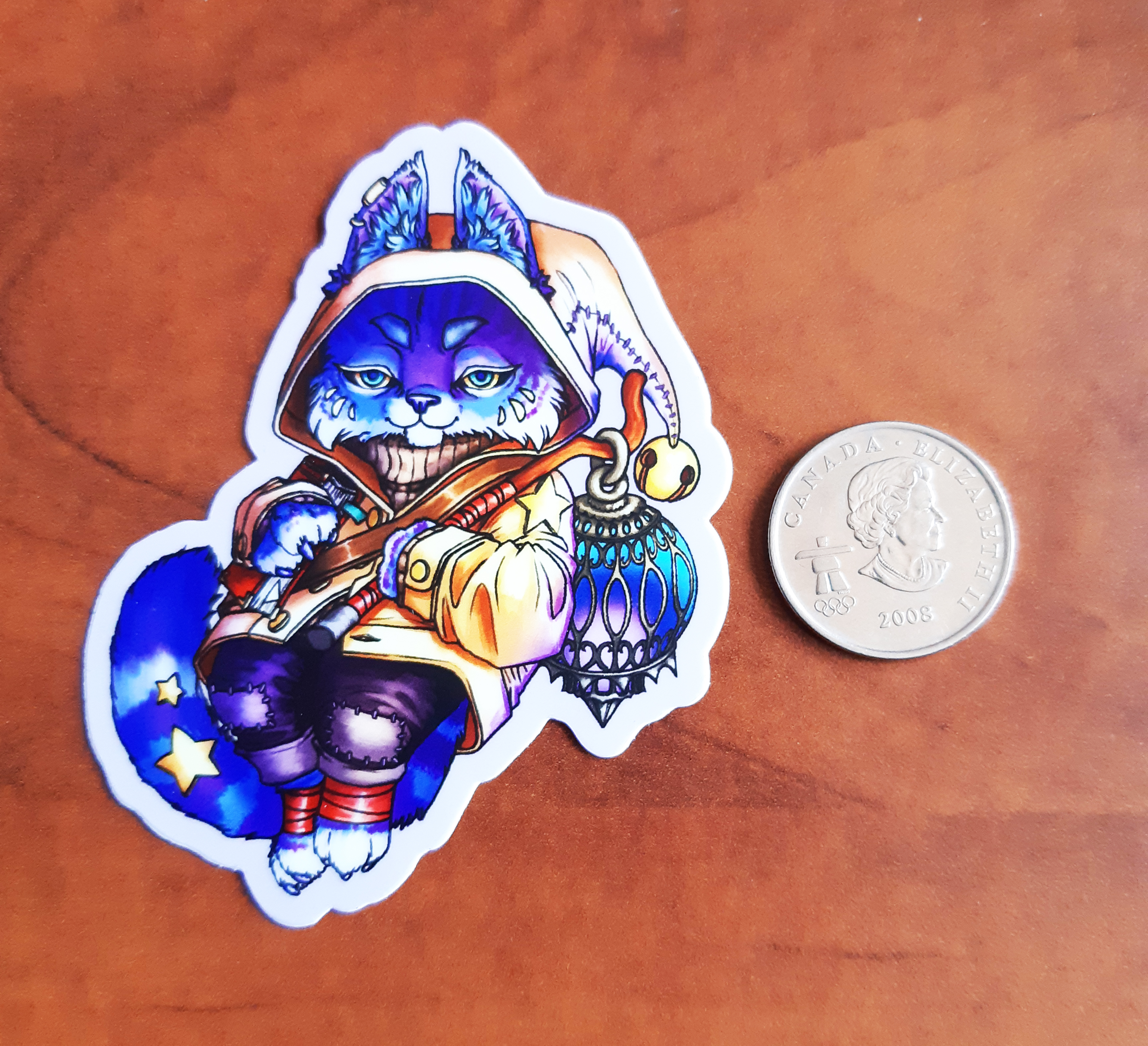 Fantasy Cat Creature Magnet