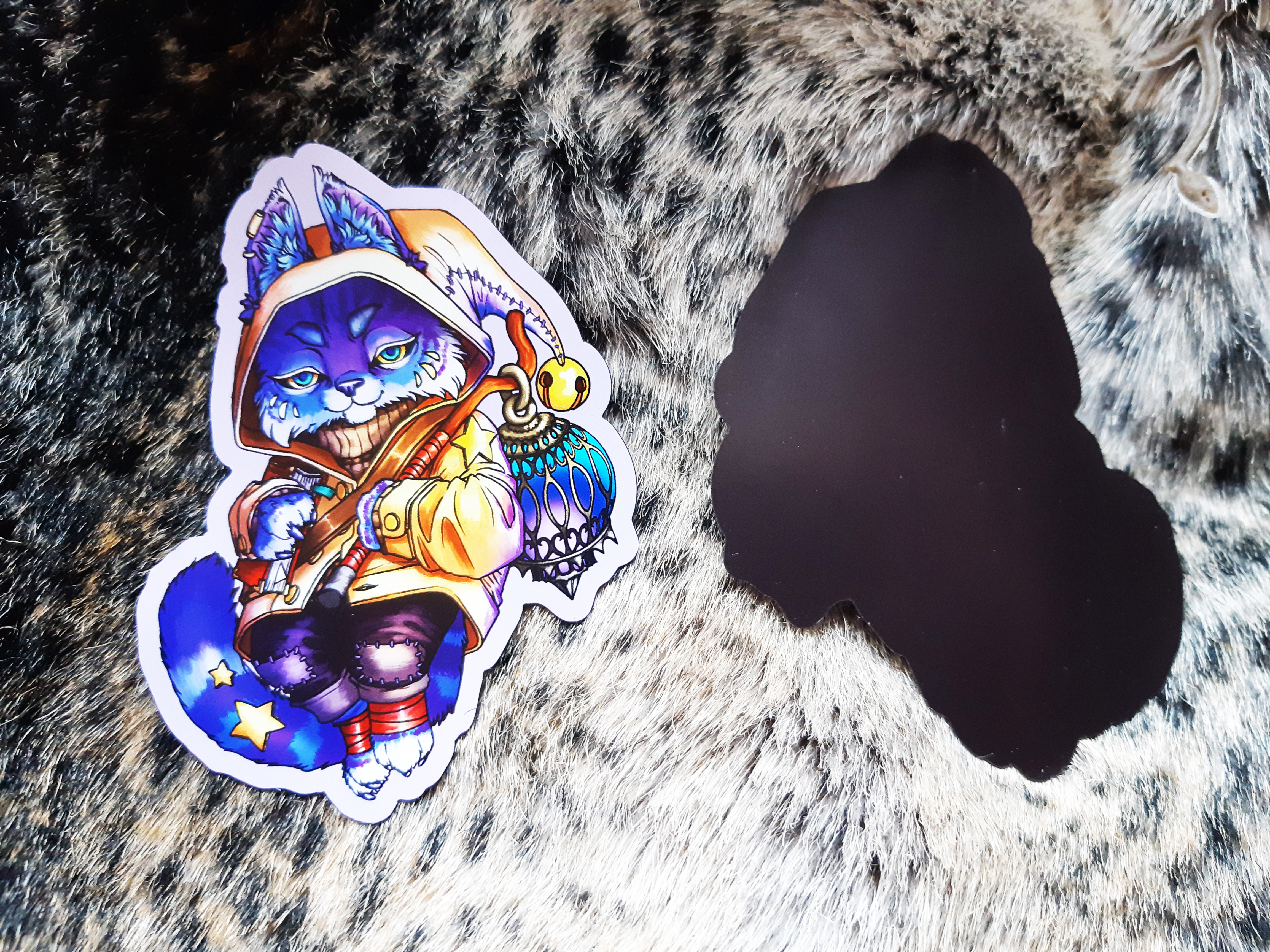 Fantasy Cat Creature Magnet