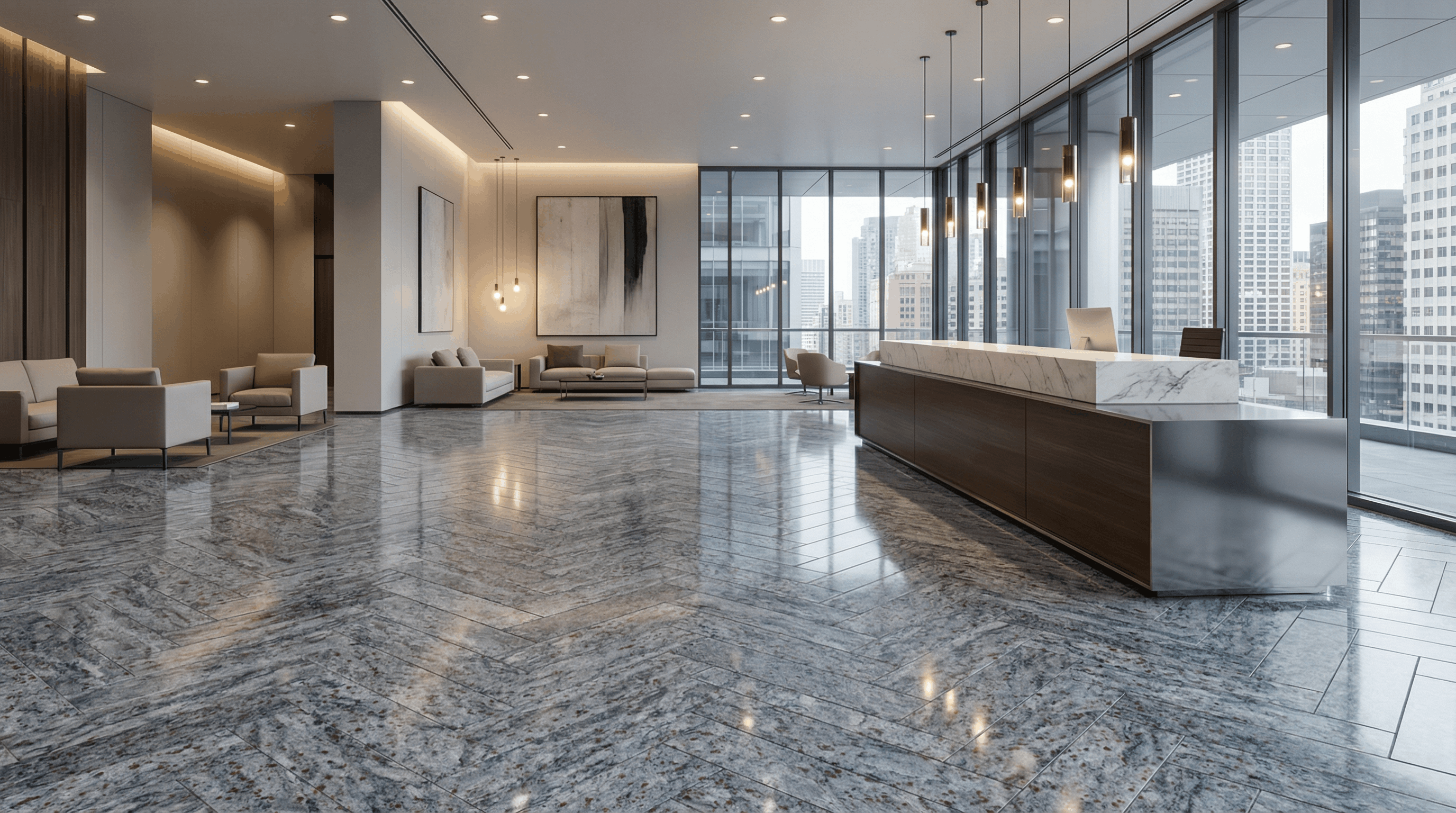 Lavender Blue Granite