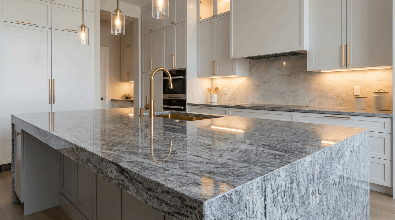 Kingfisher Blue Granite