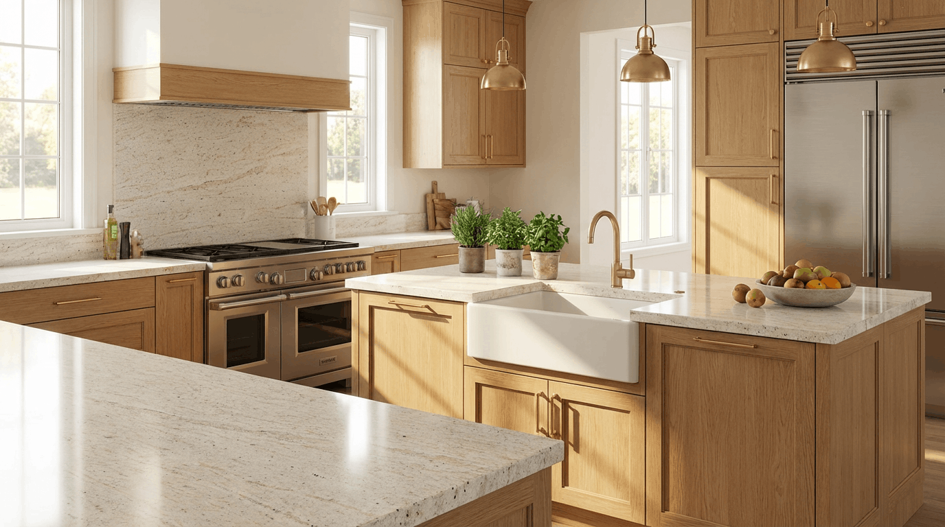Ivory White Granite