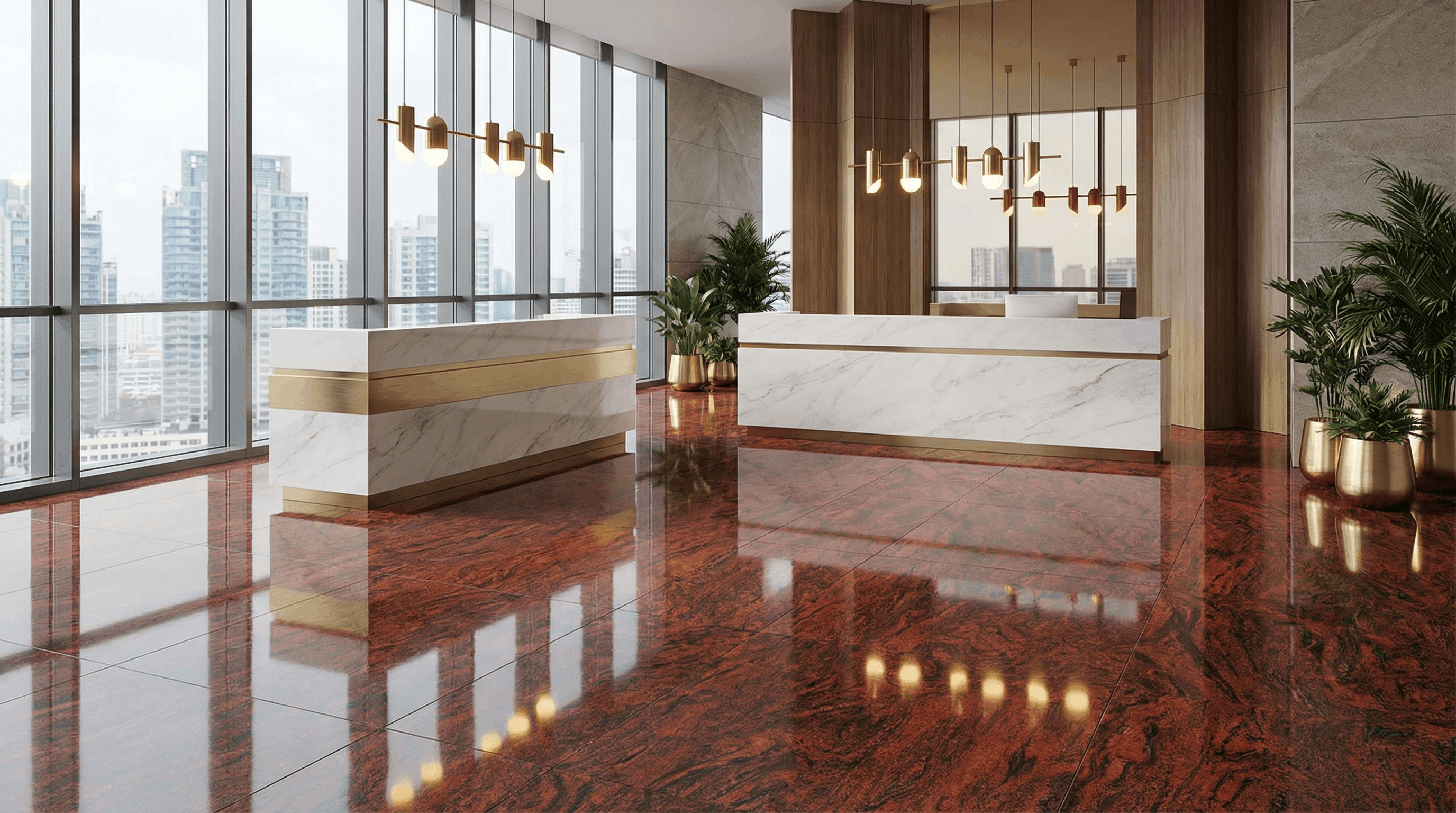 Red Multi Colour Granite