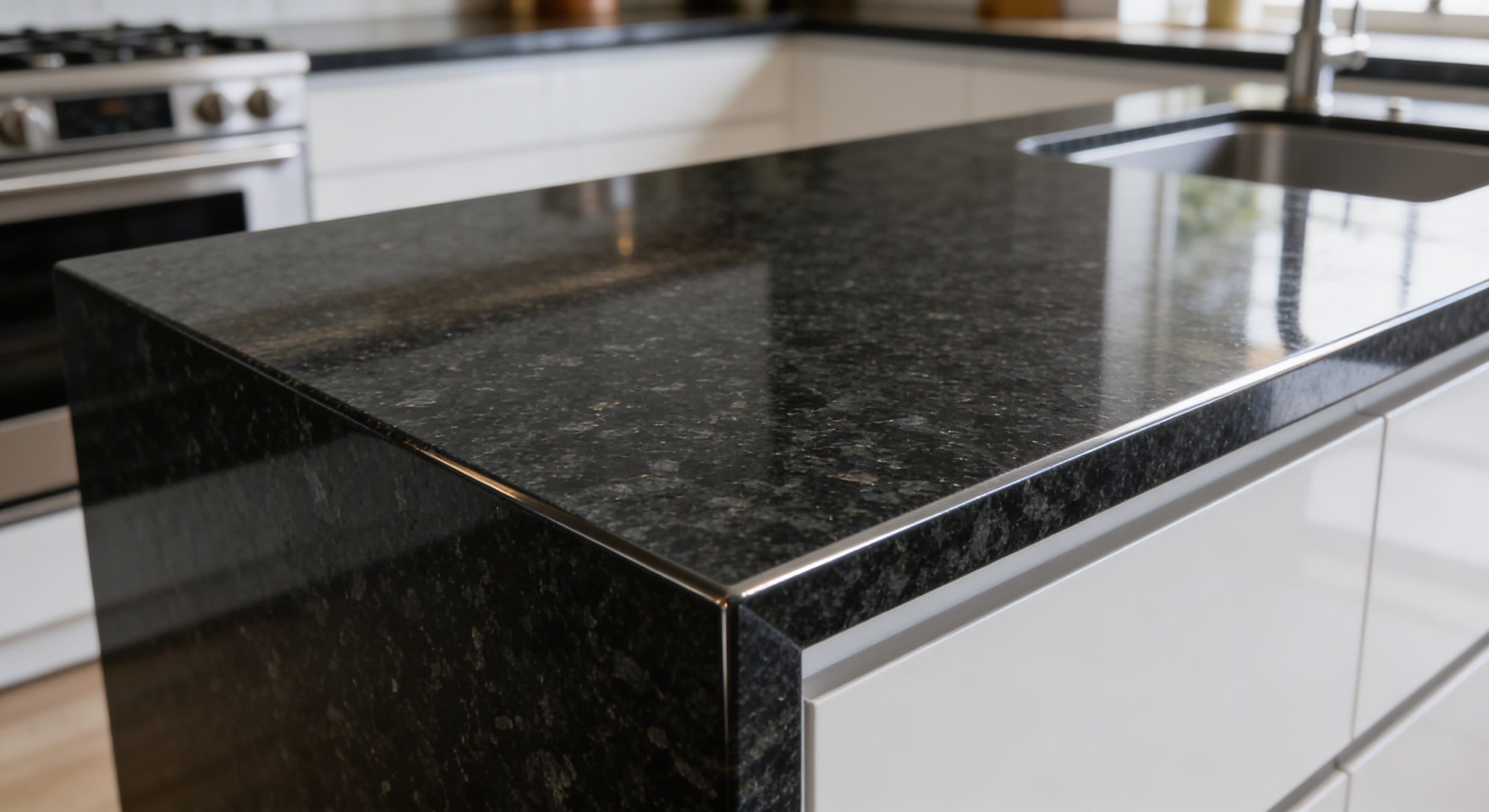 Ash Black Granite