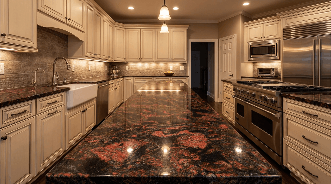Indian Aurora Granite