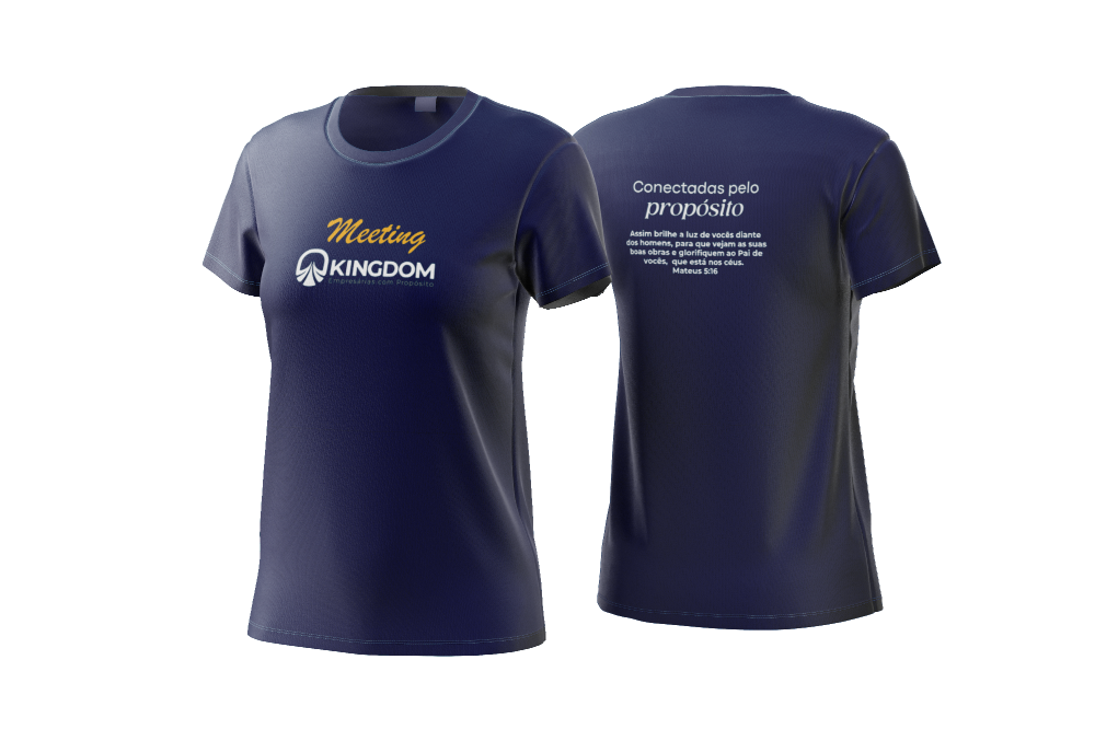 Camiseta Azul Meeting