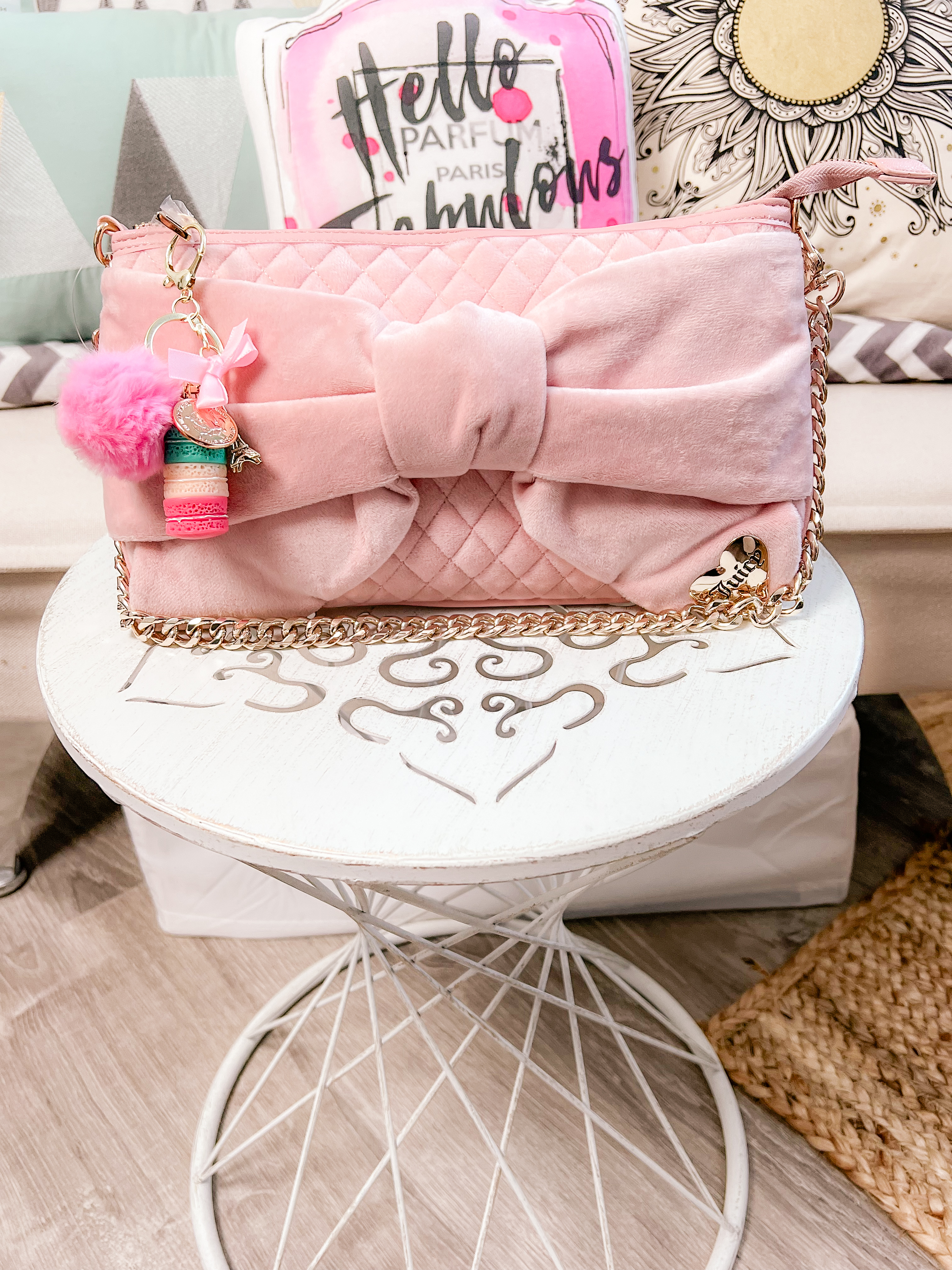 The Blush Hour Drop – Juicy Couture Clutch Edition